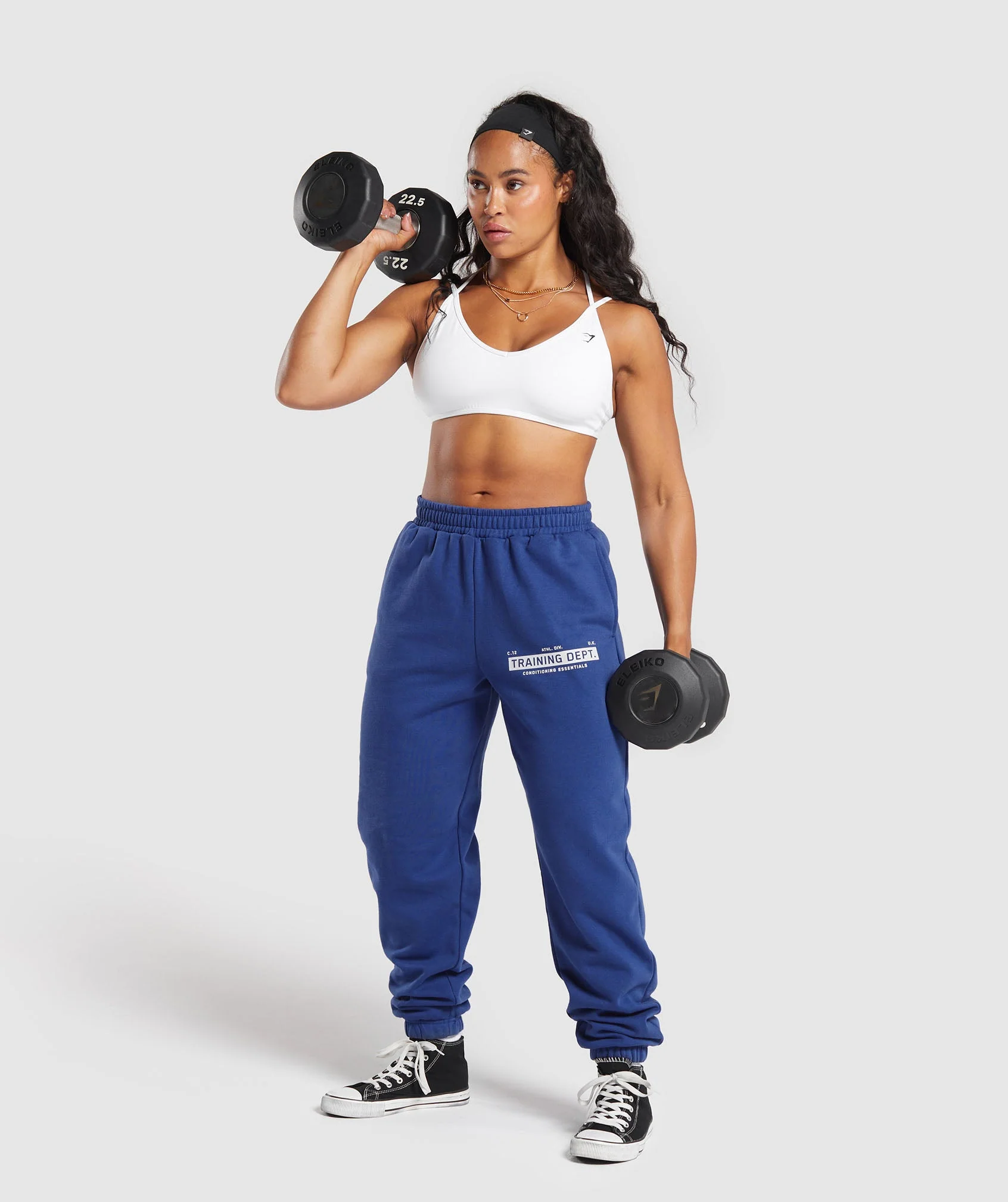 Training Department Graphic Oversized Joggers