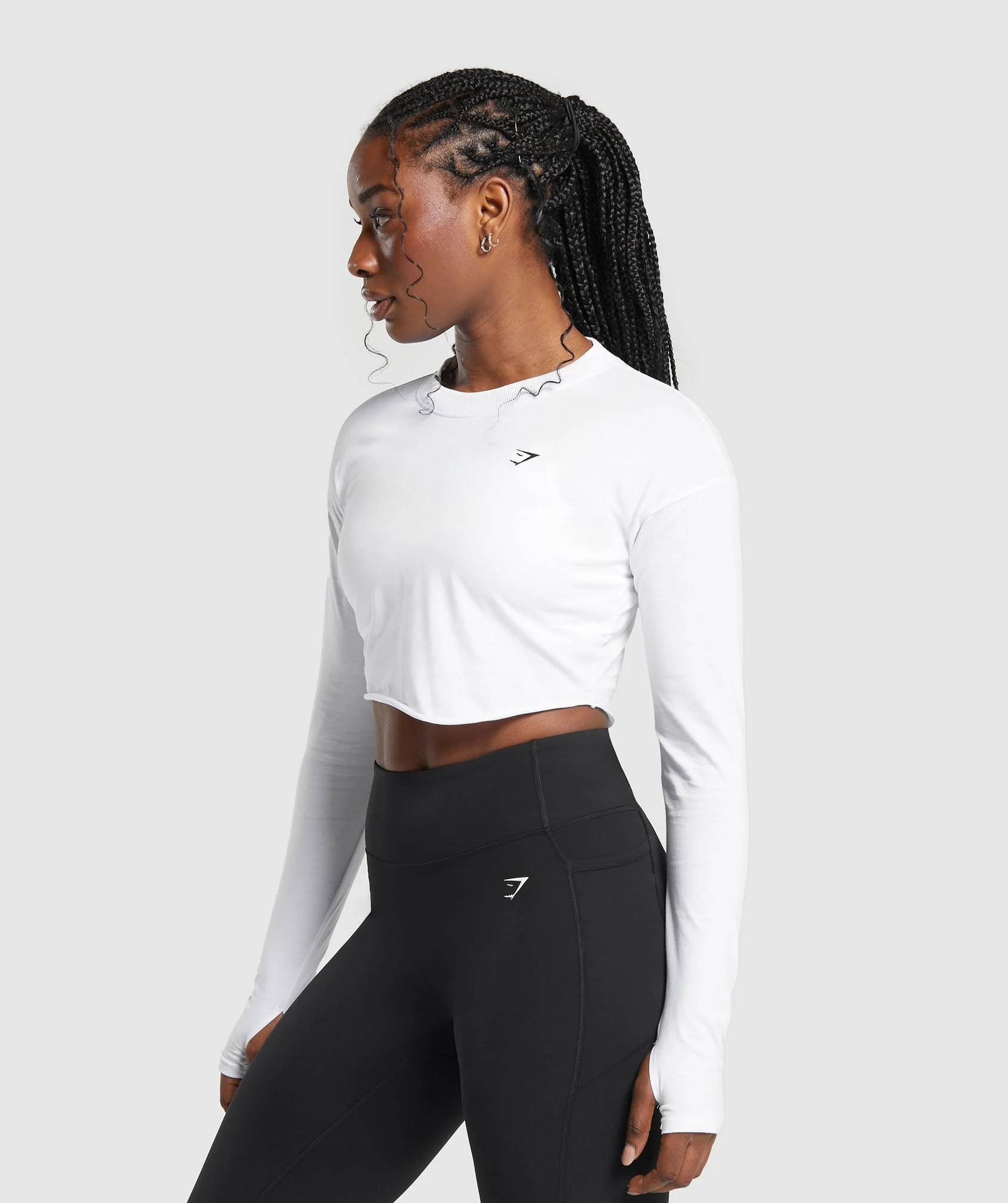 Lifting Long Sleeve Crop Top