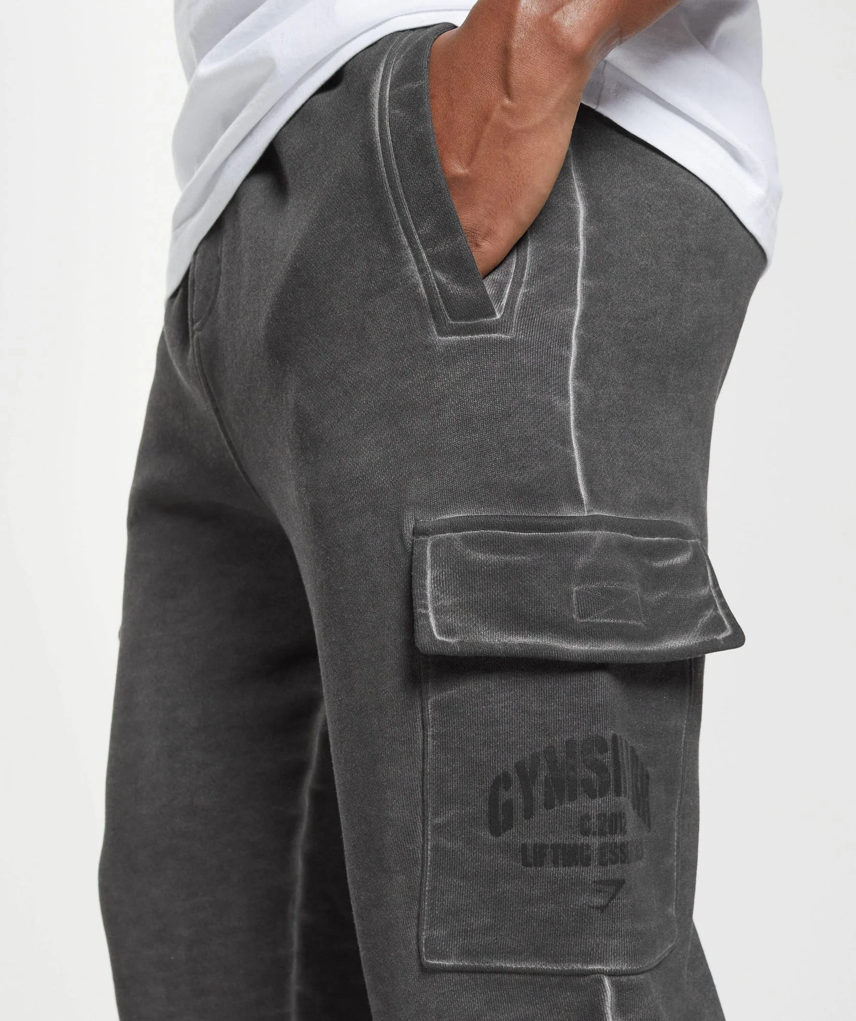 Heavyweight Washed Cargo Joggers