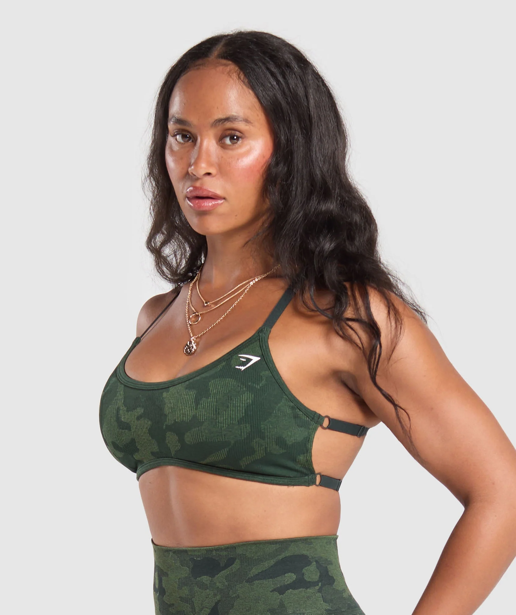 Adapt Camo Cross Back Sports Bra