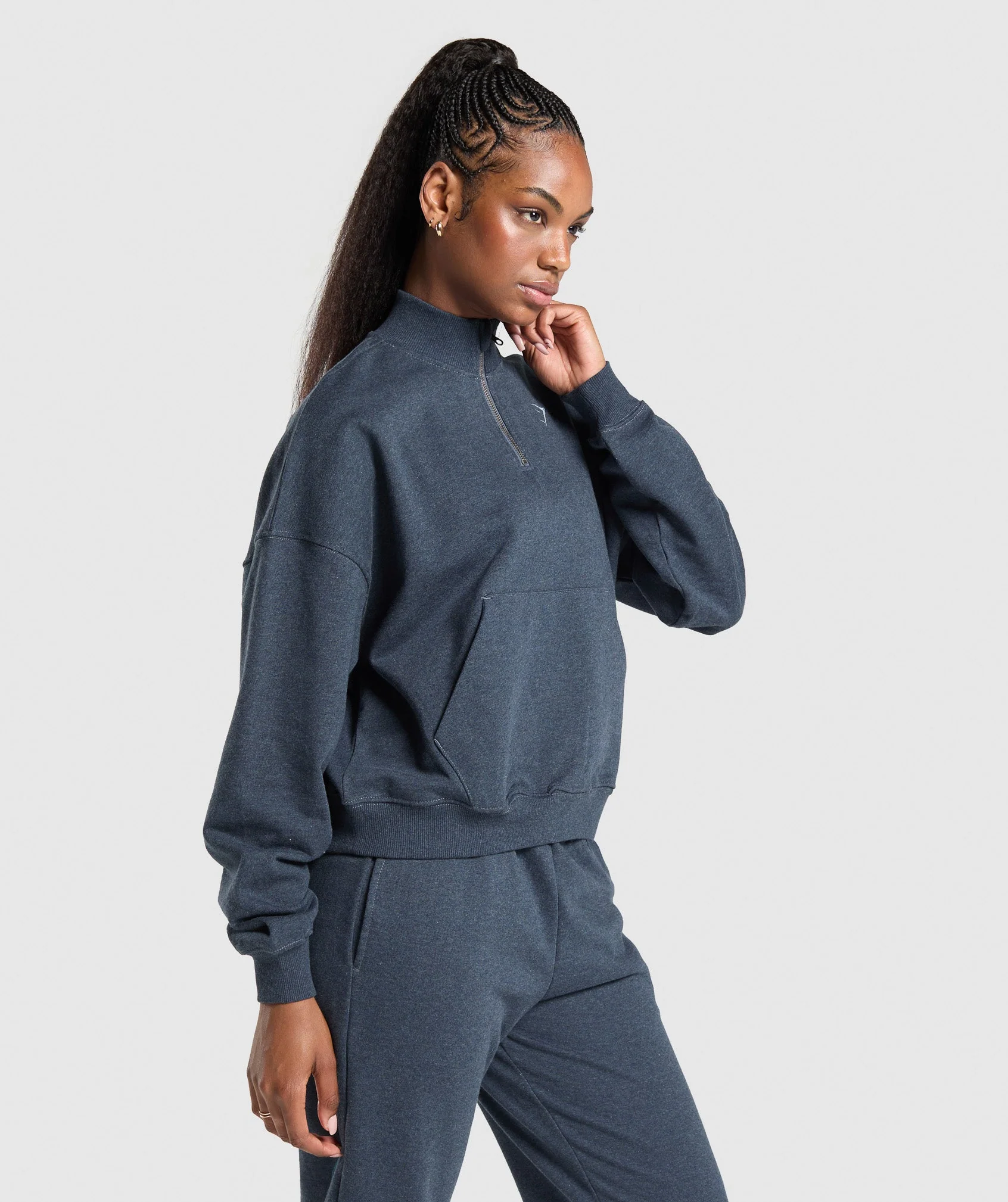 Rest Day Sweats 1/2 Zip Pullover