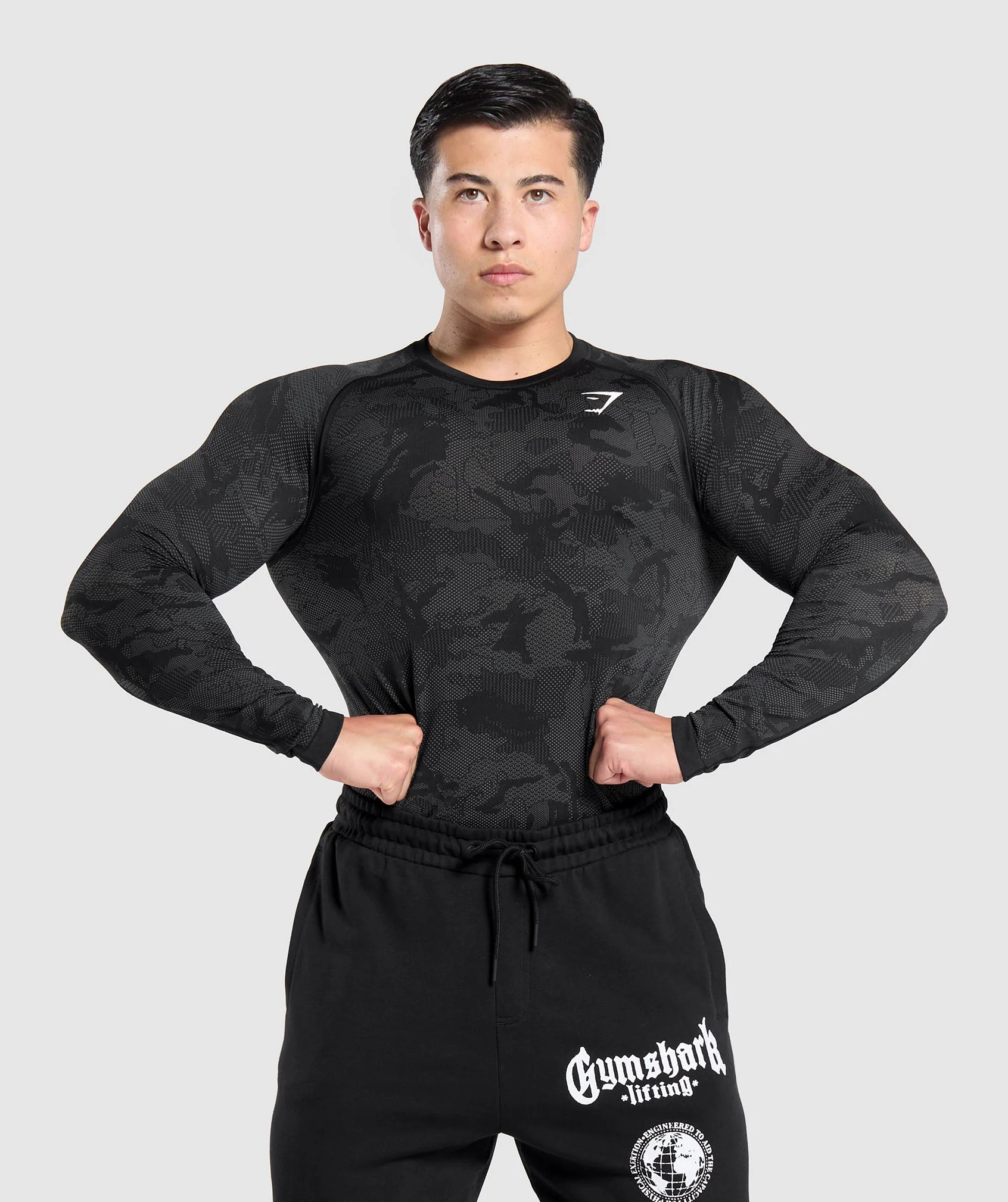 Geo Seamless Long Sleeve T-Shirt