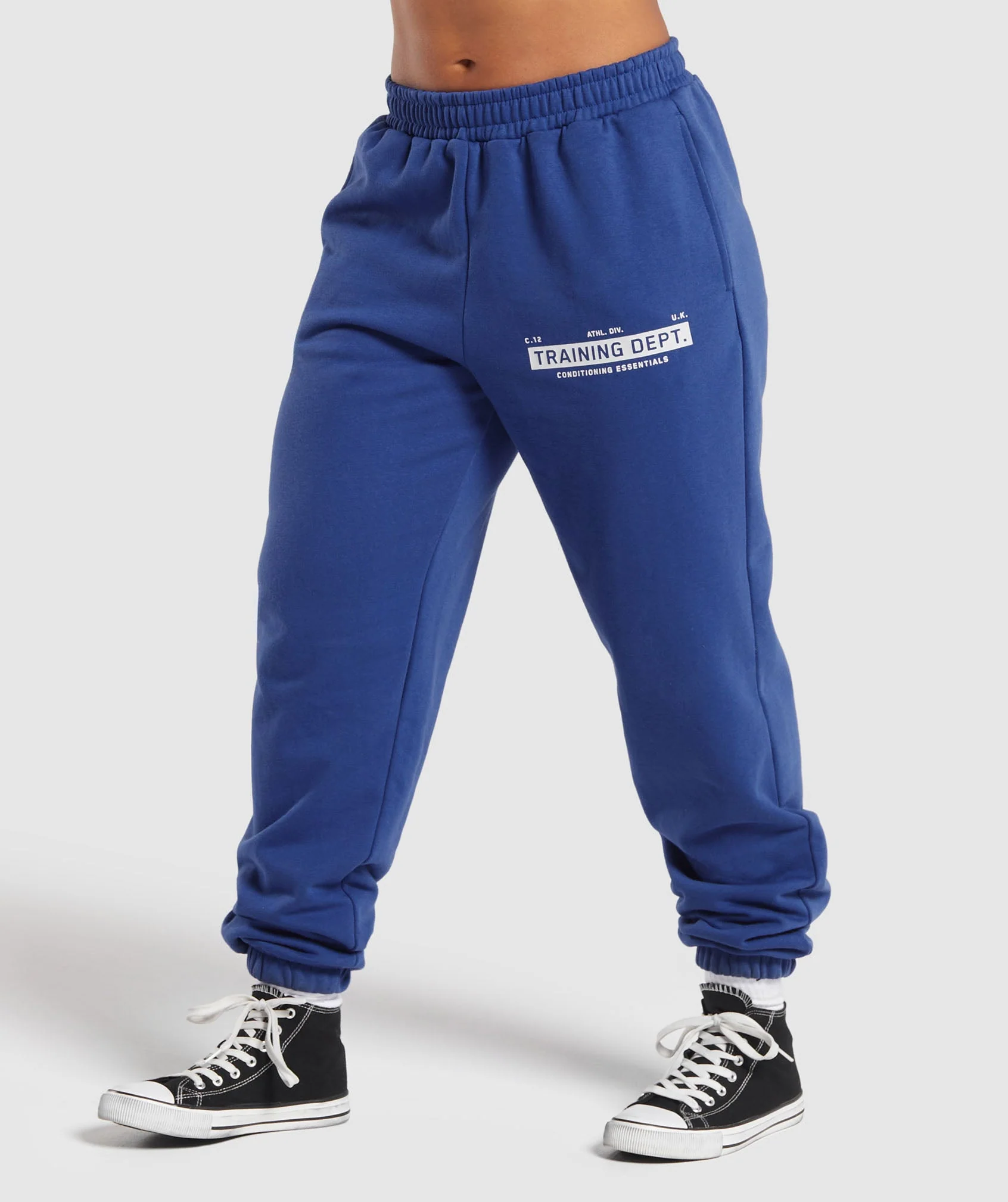 Training Department Graphic Oversized Joggers