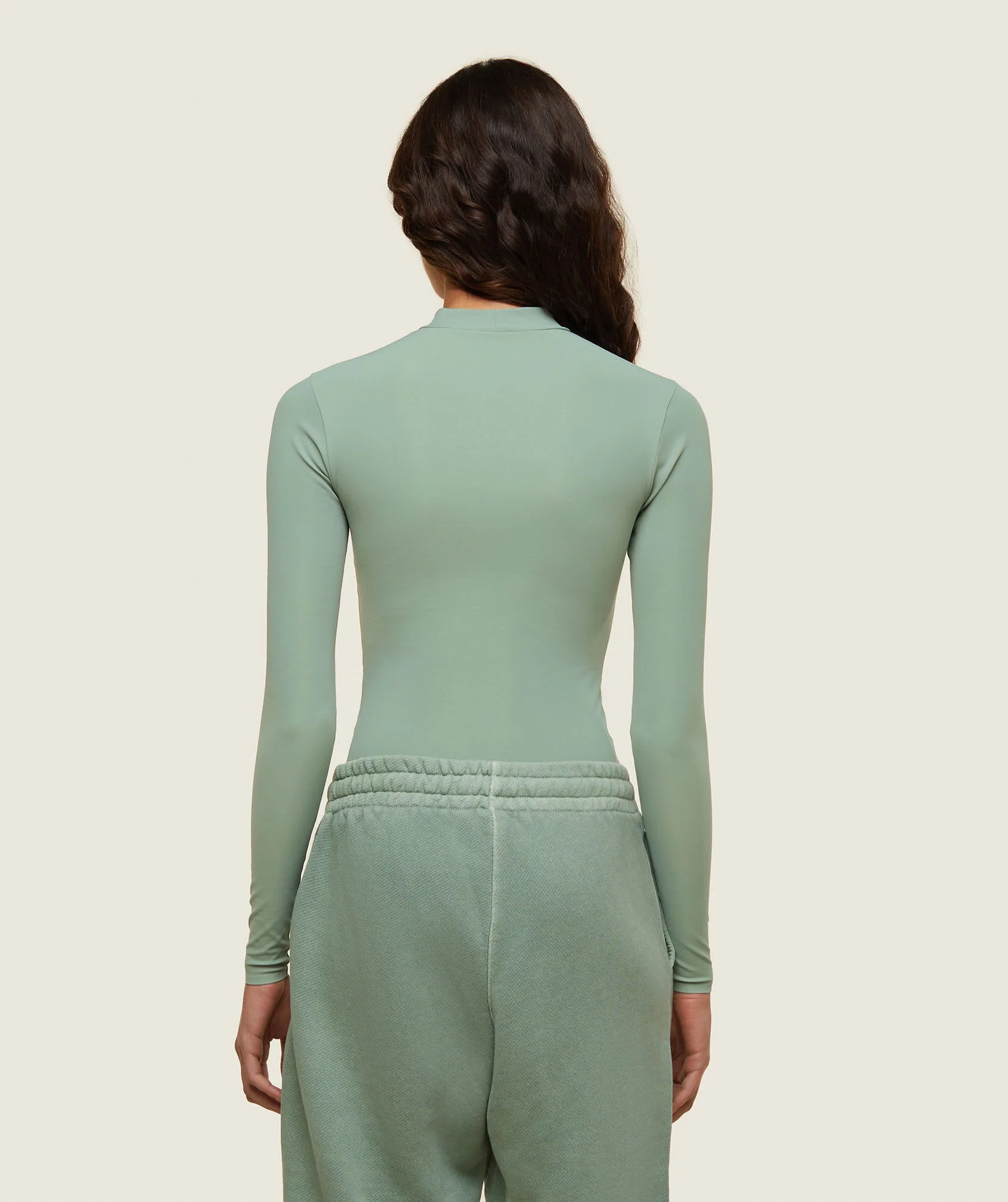 everywear Long Sleeve Active Bodysuit