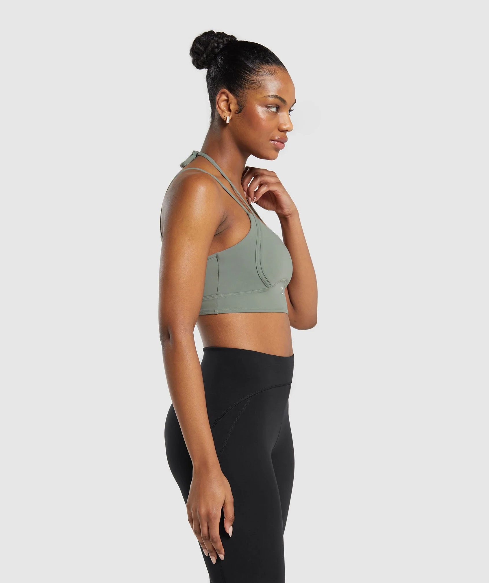 Halterneck Crop Cami Tank