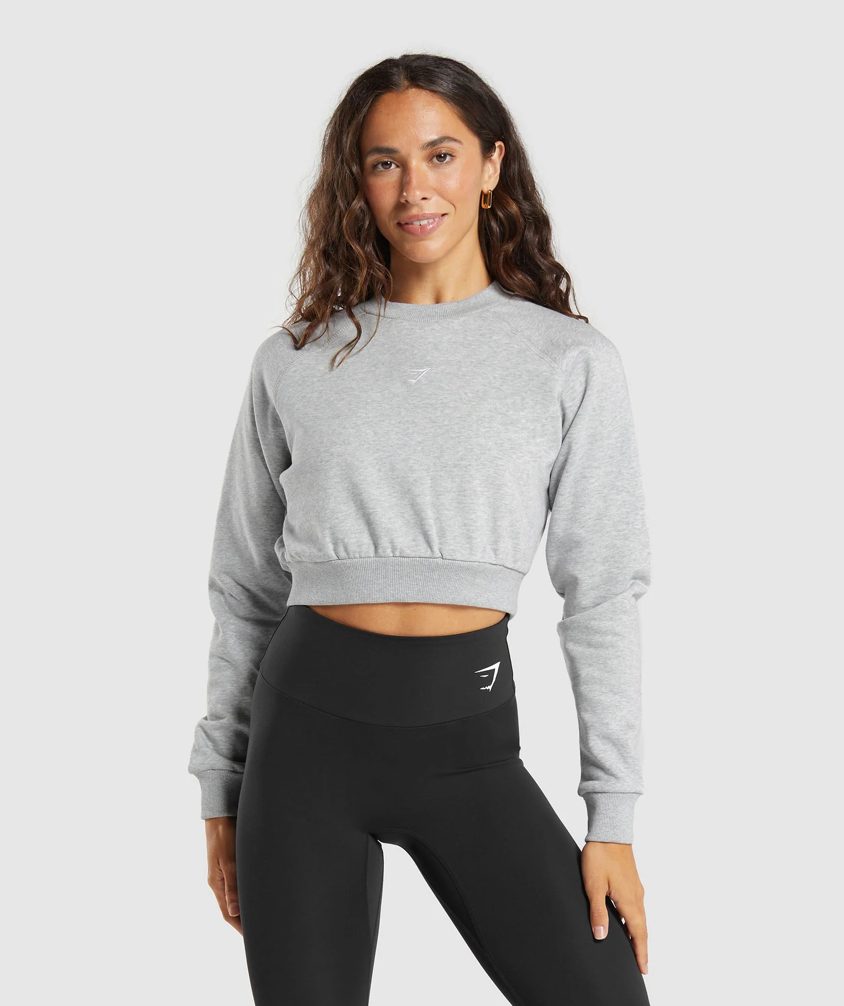 Training Fleece Cropped Sweatshirt