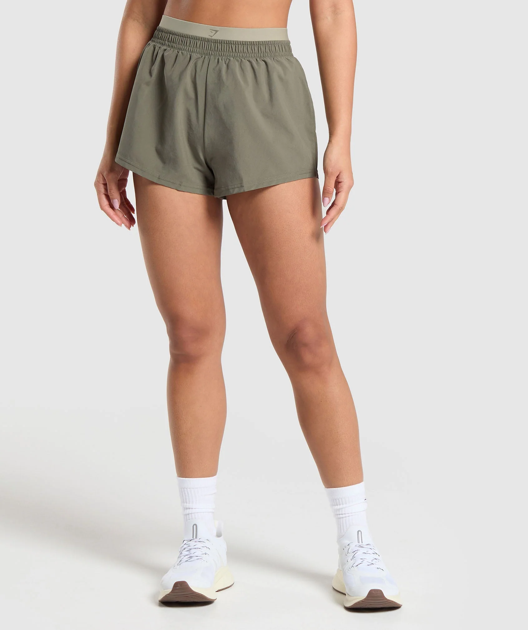 Double Waistband Shorts