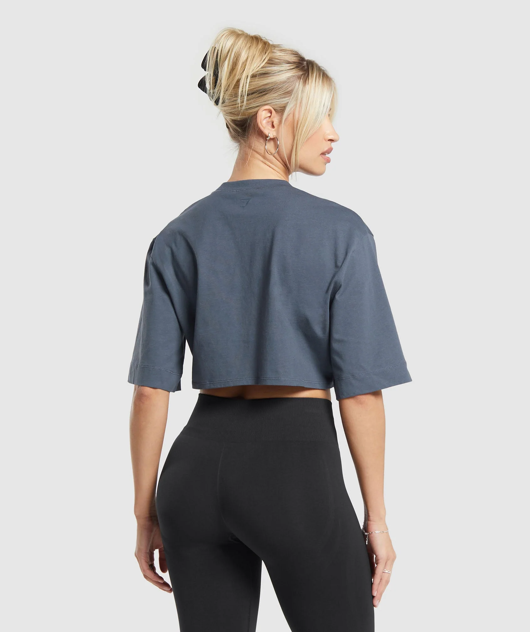Cotton Boxy Crop Top