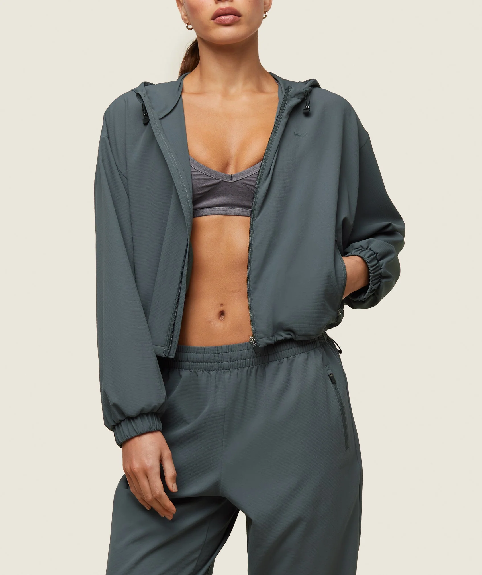 everywear Cropped Lightweight Jacket