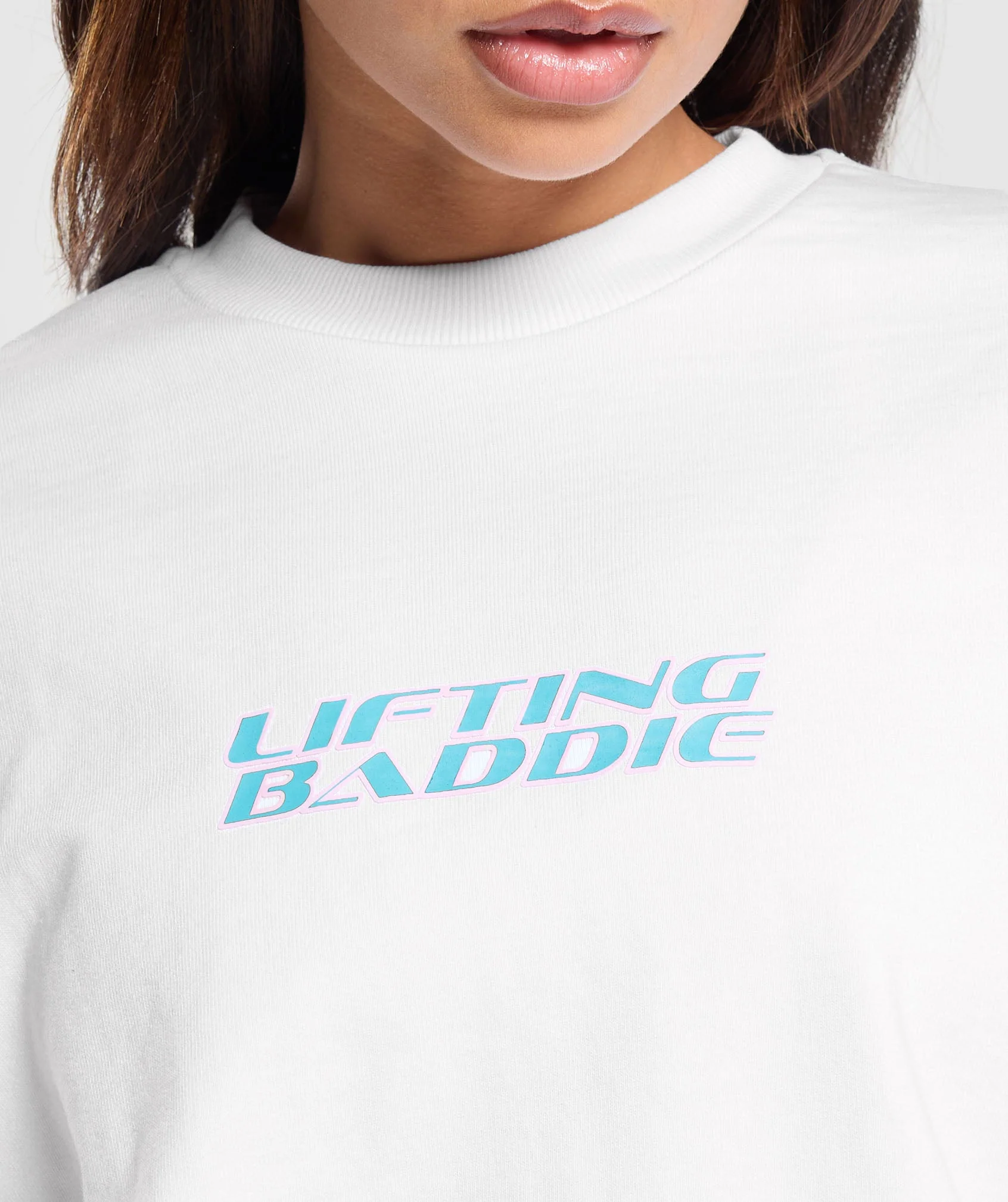 Lifting Baddie Graphic Sweatshirt