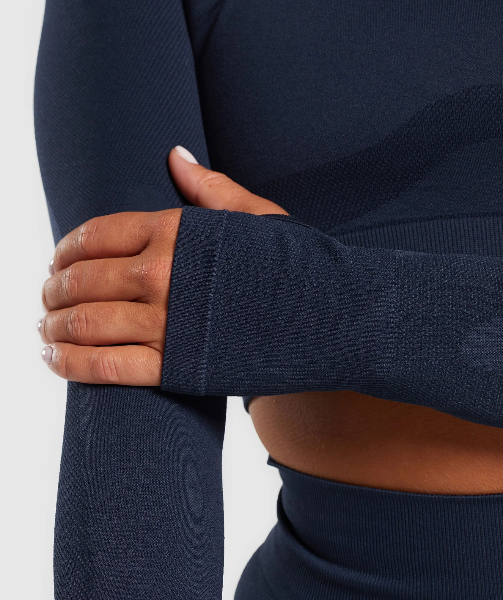 Flex Long Sleeve Crop Top