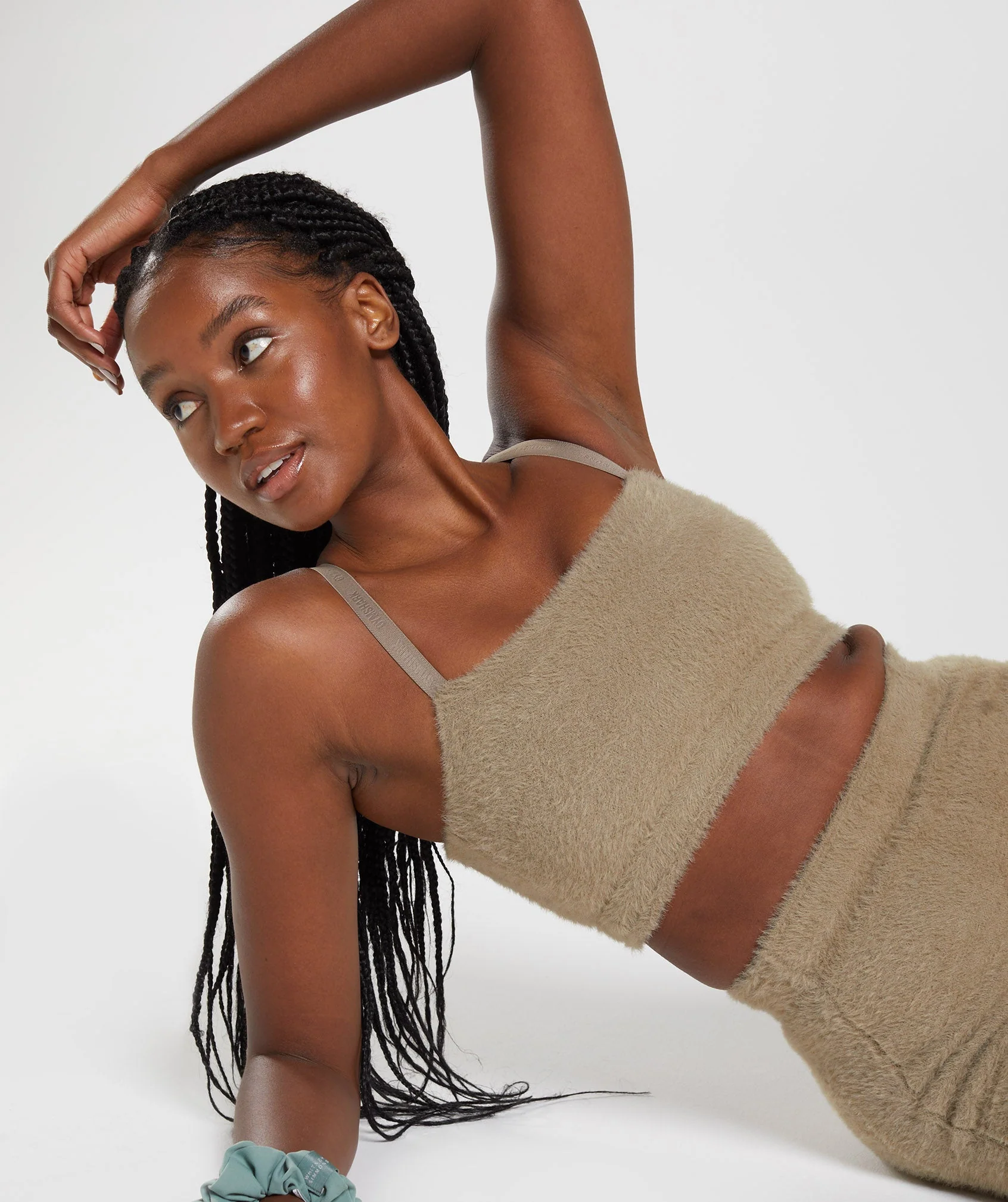 Whitney Eyelash Knit Bandeau