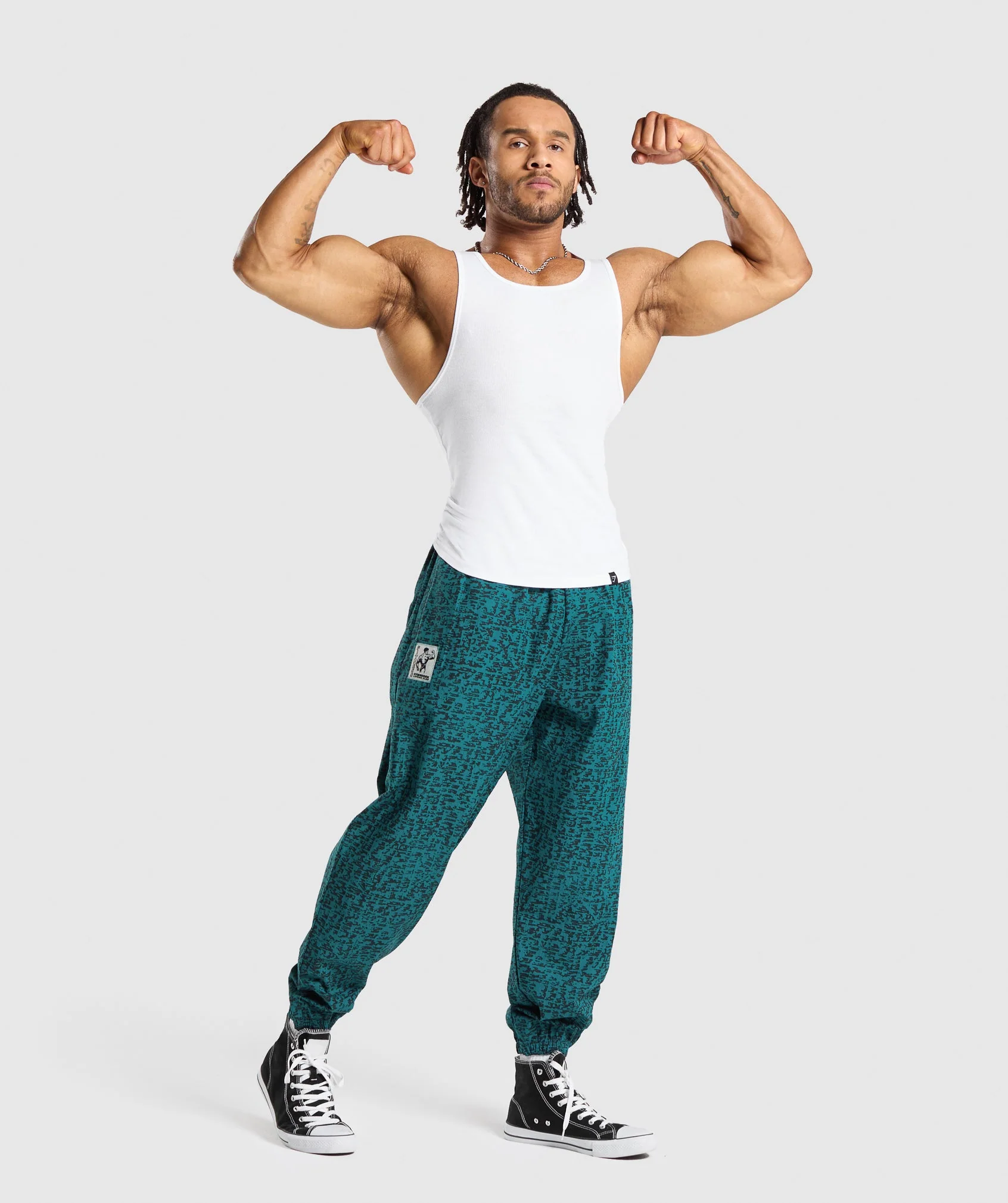 Printed Pumper Pants