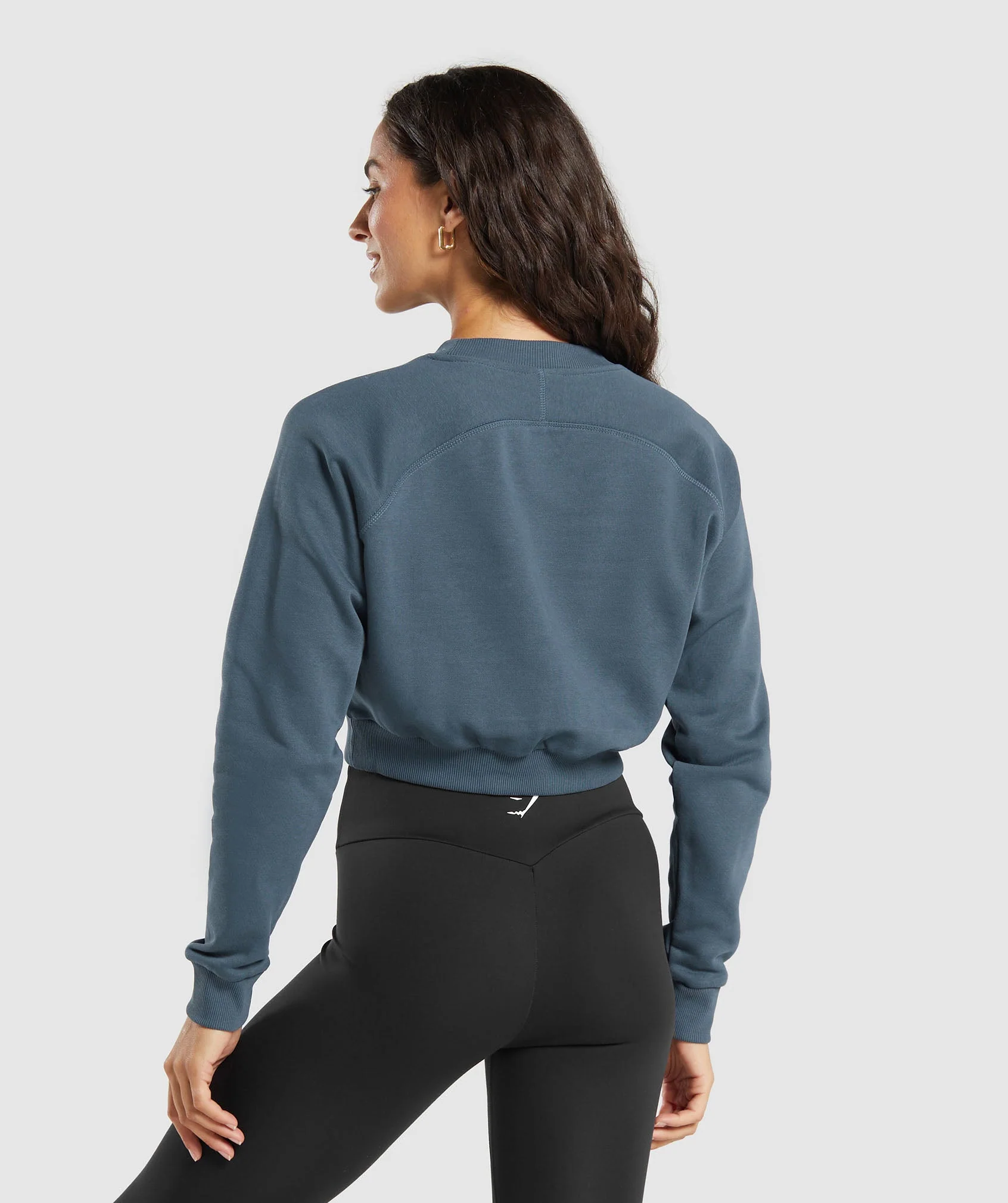Training Fleece Cropped Sweatshirt