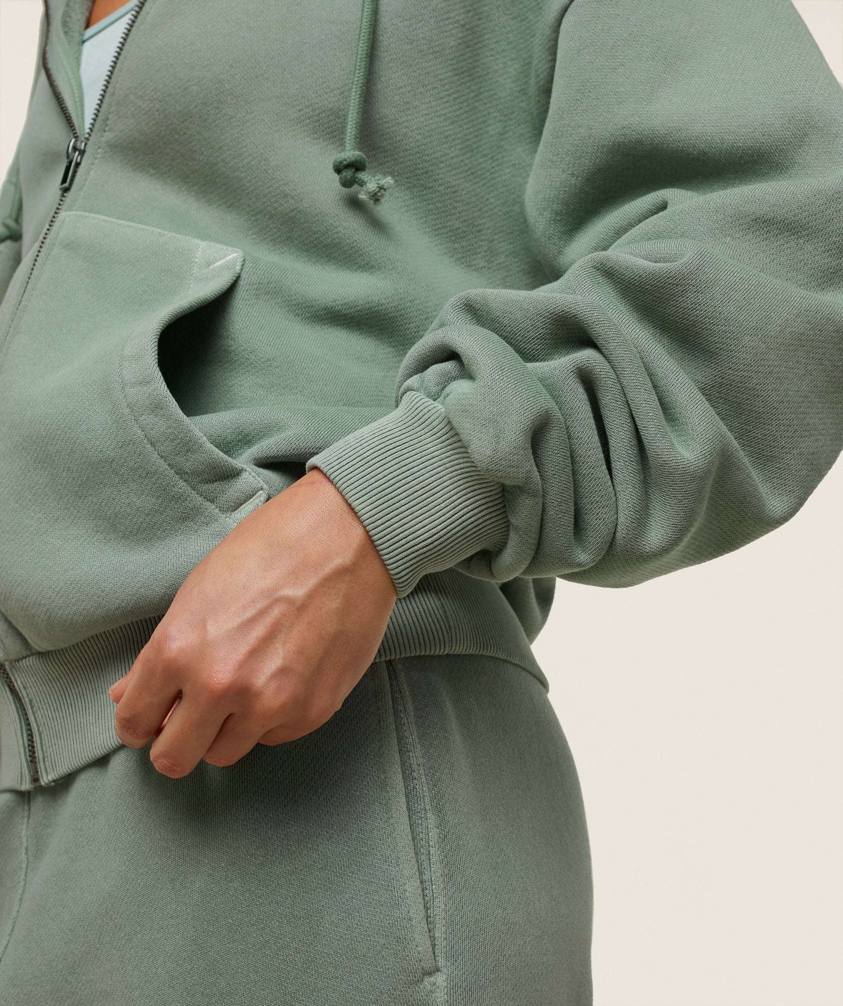 everywear Relaxed Zip Hoodie