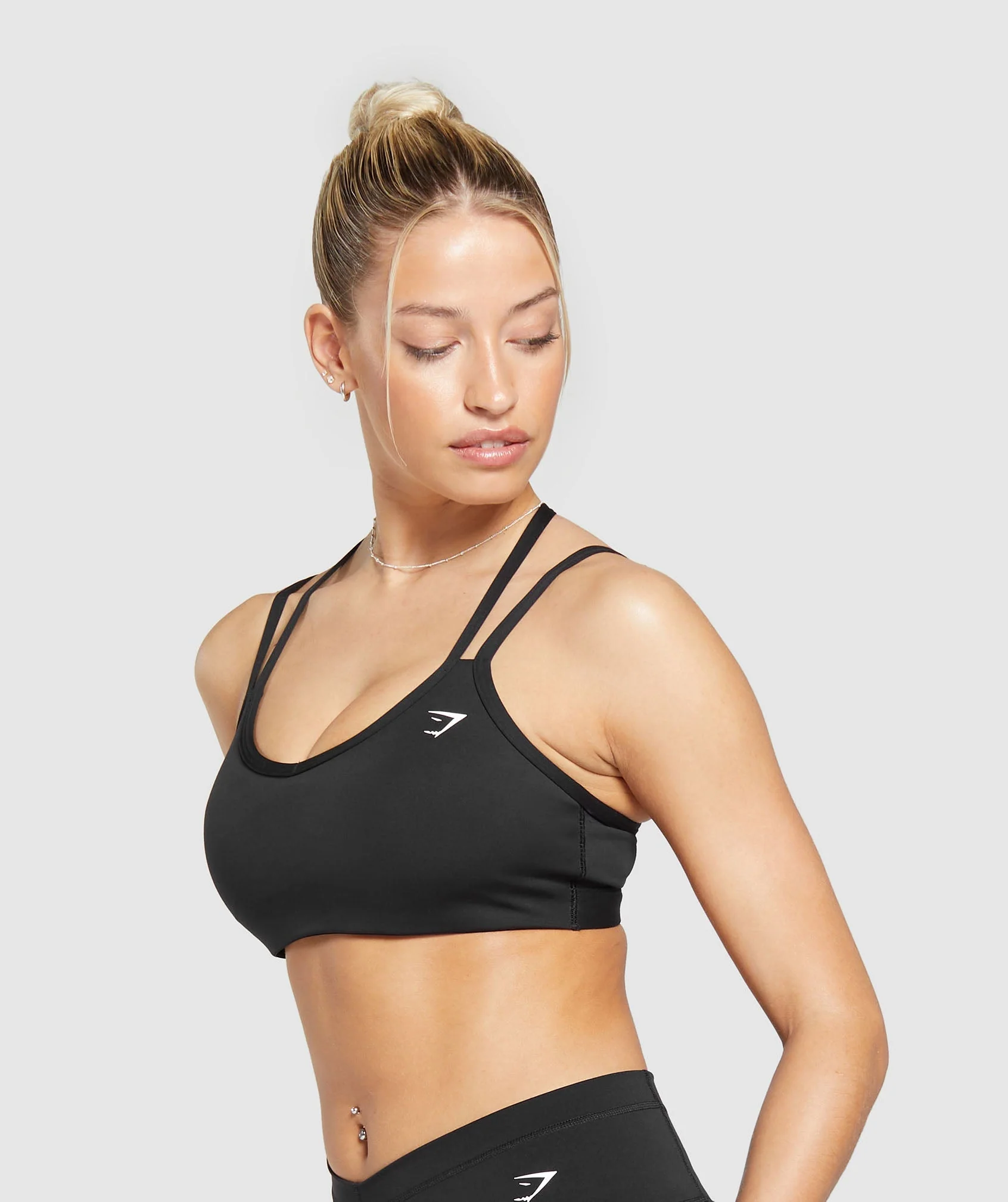 Strap Feature Sports Bra