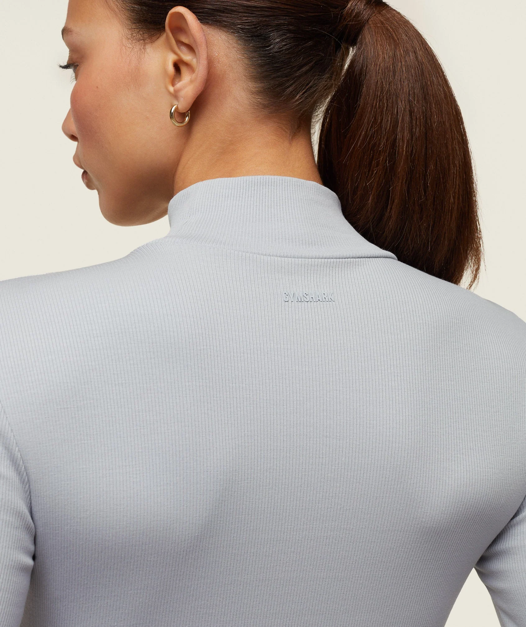 everywear Long Sleeve Ribbed Turtle Neck