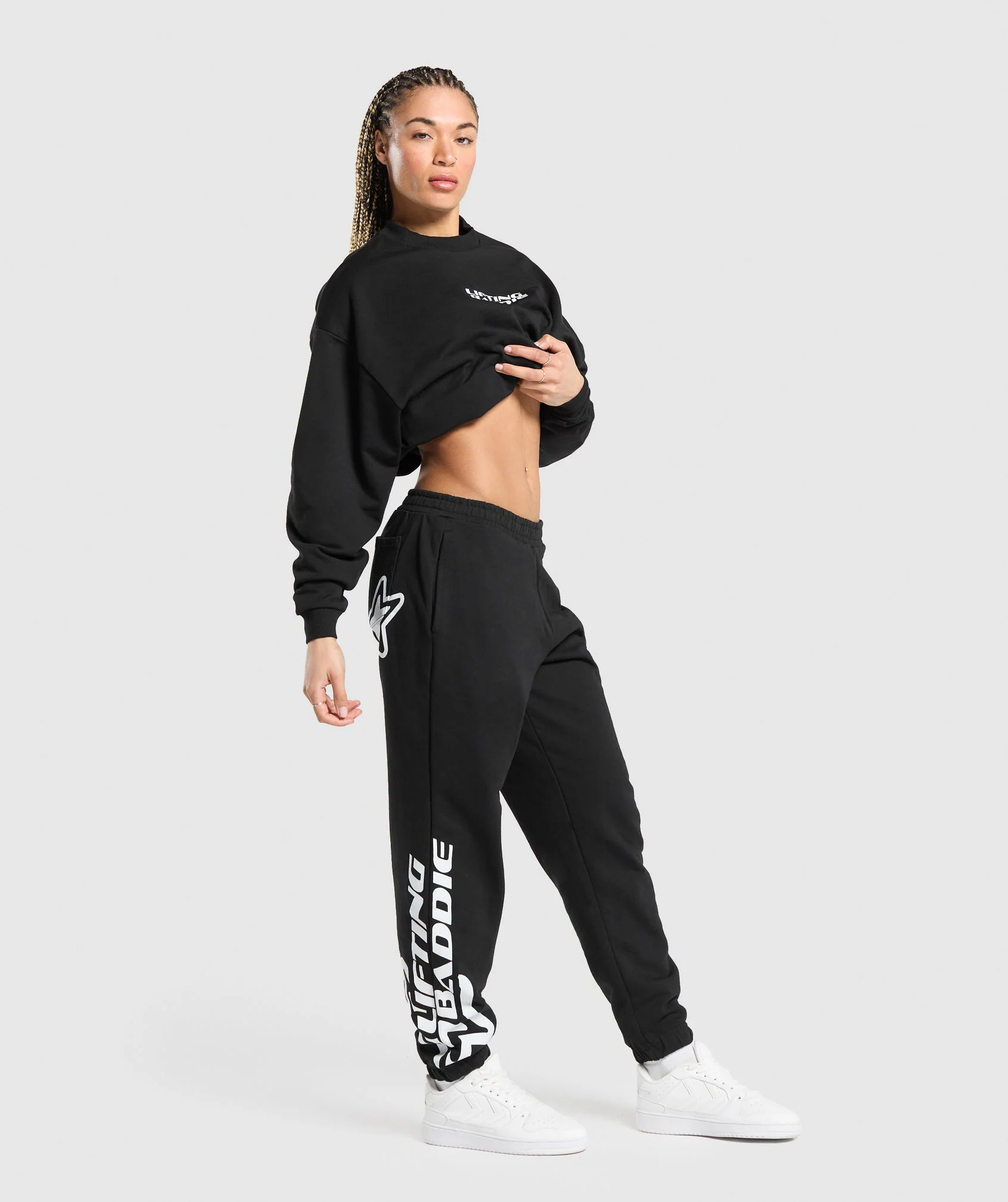 Lifting Baddie Graphic Sweatshirt