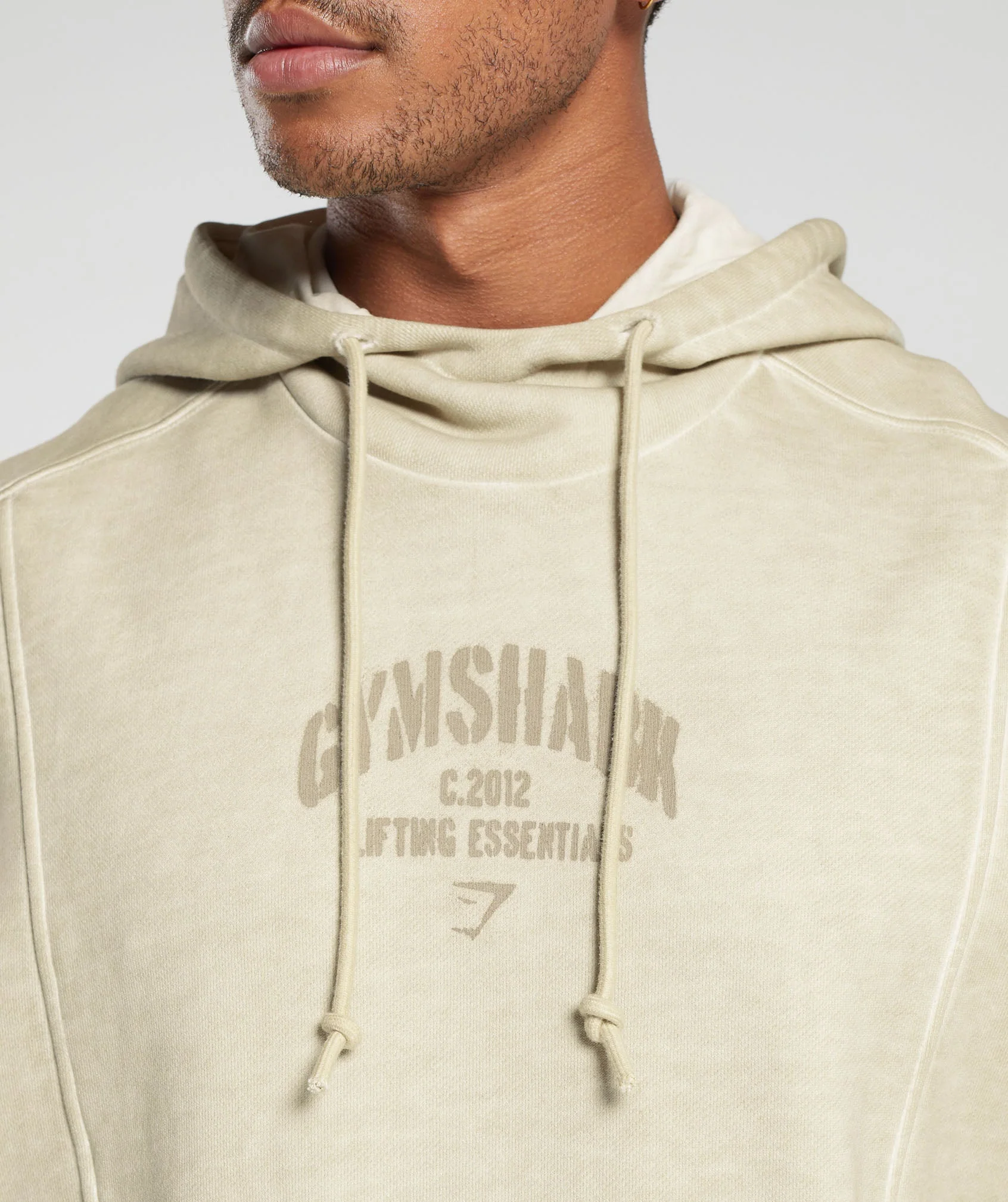 Heavyweight Washed Cut Off Hoodie