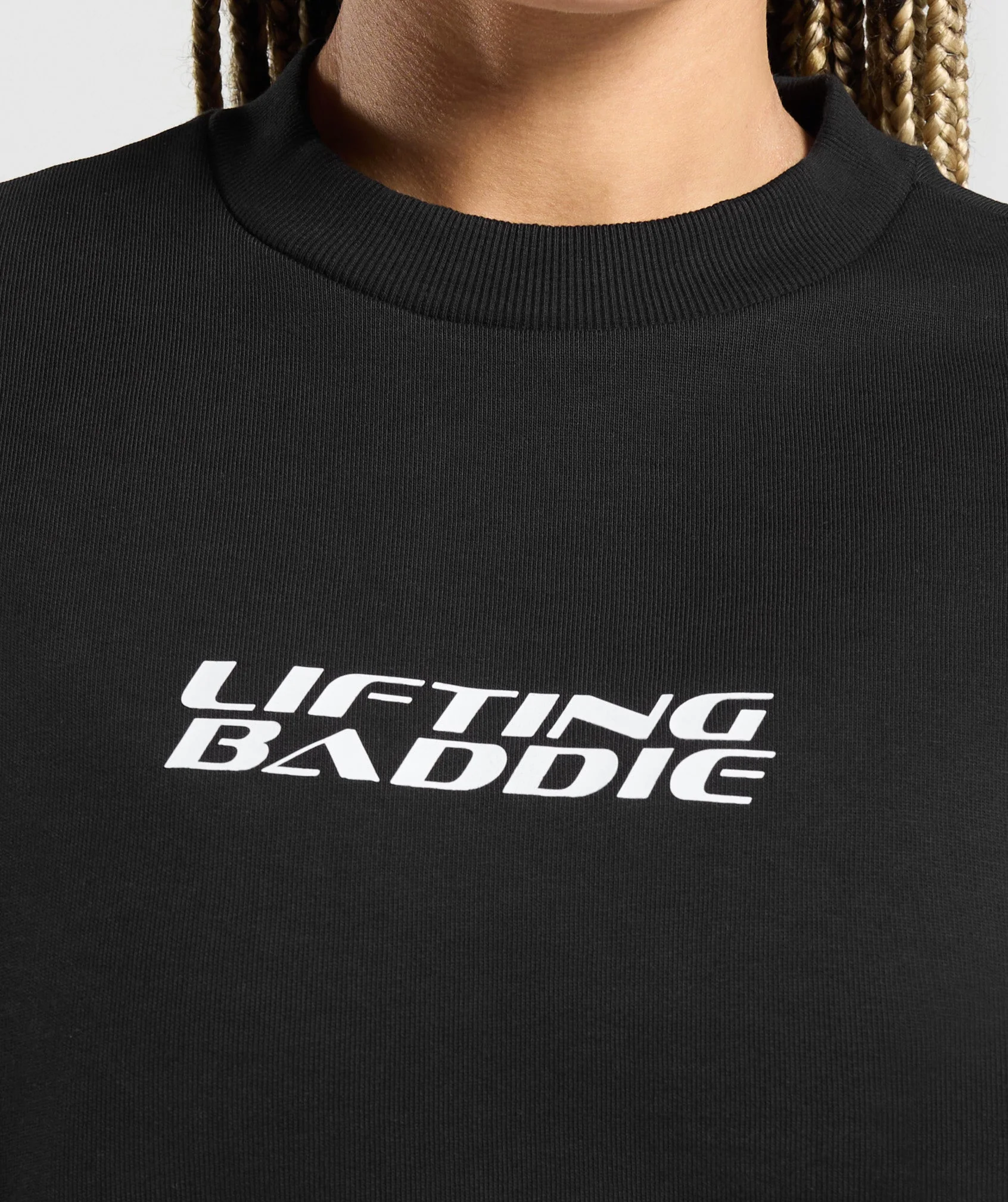Lifting Baddie Graphic Sweatshirt