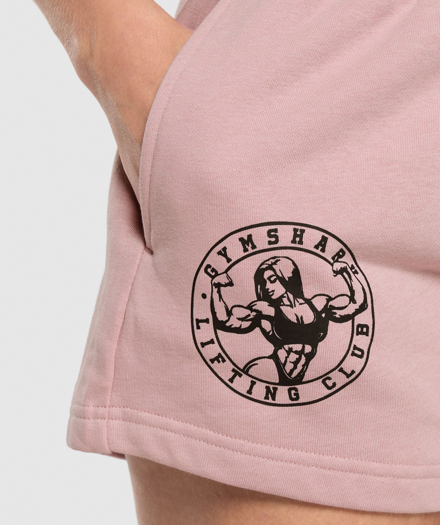 Strong Girl Lifting Club Graphic Shorts