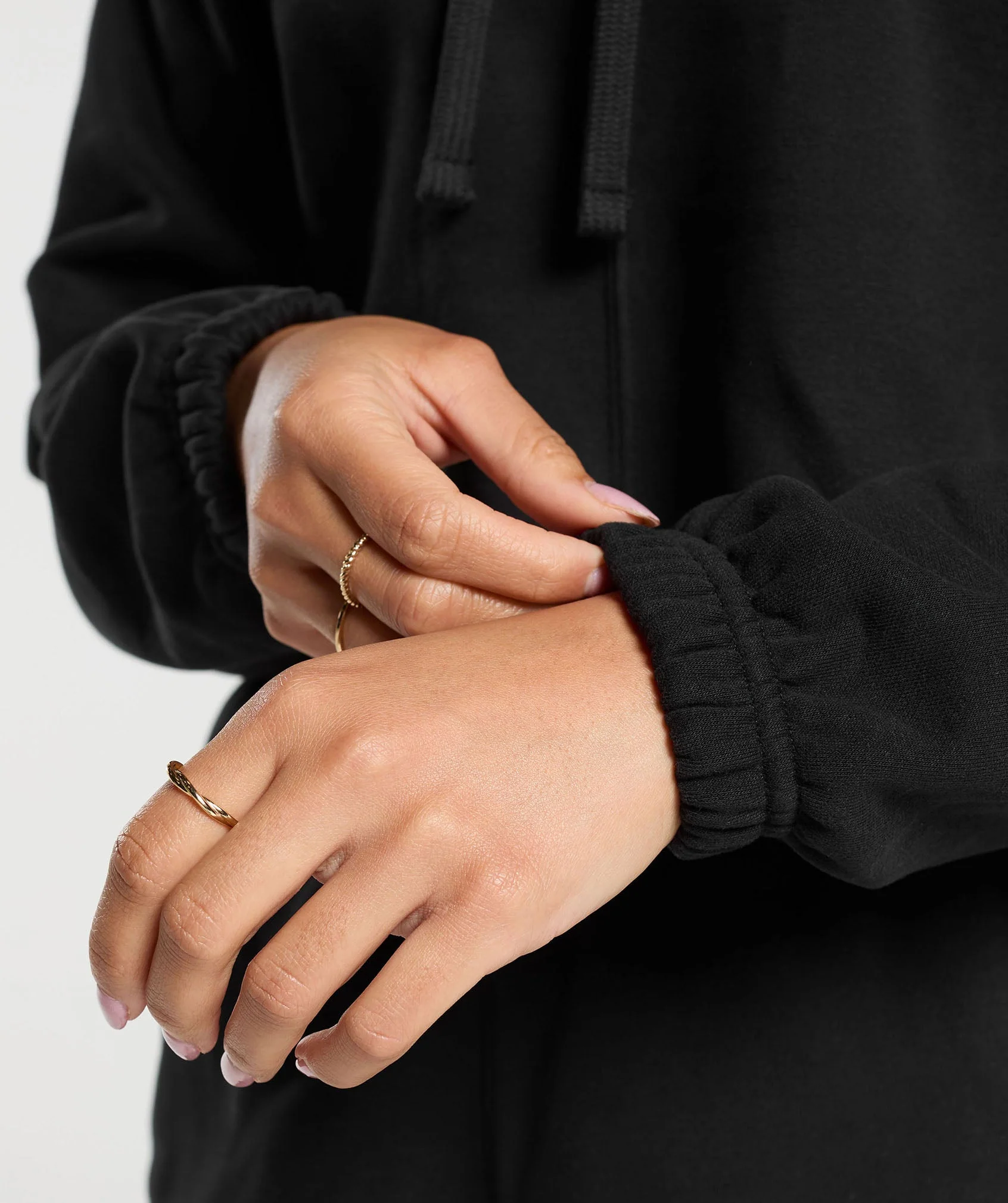 Fleece Crop Pullover