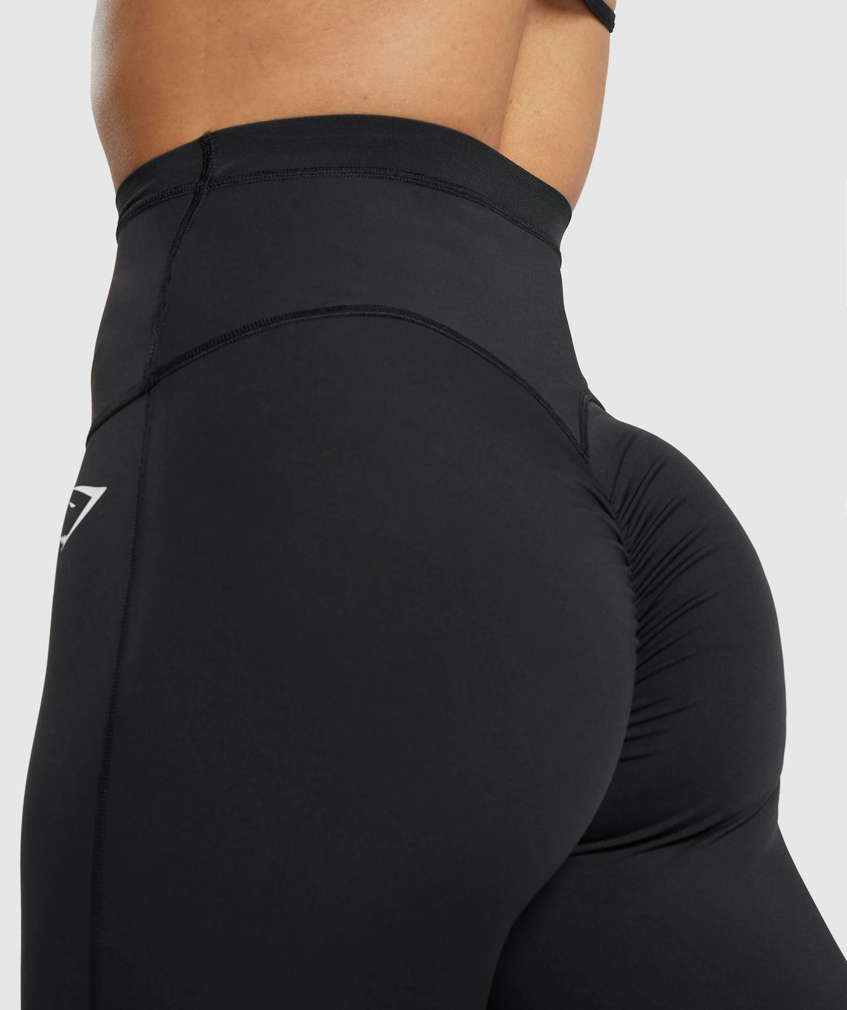 Mesh Waistband Leggings