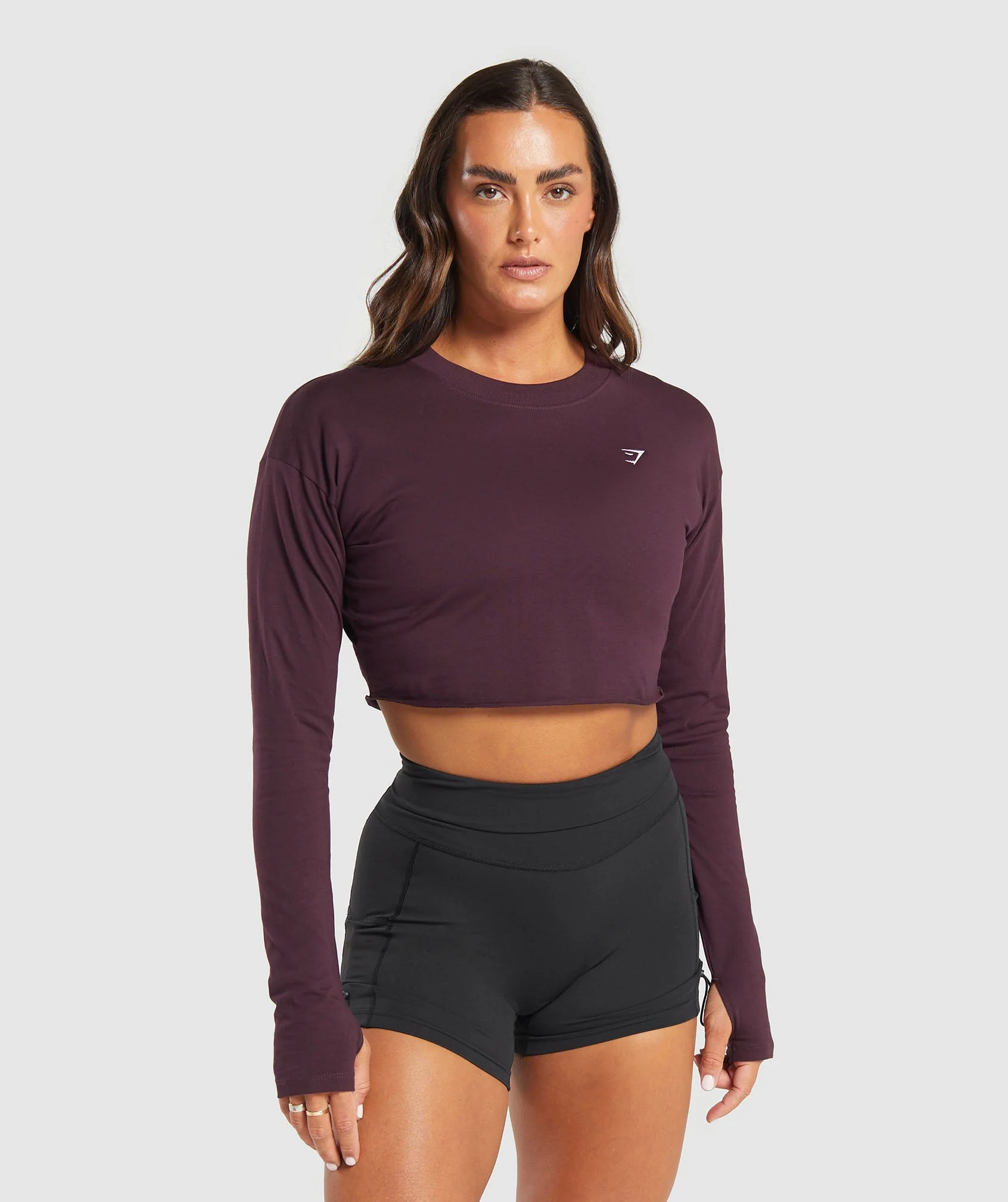 Lifting Long Sleeve Crop Top