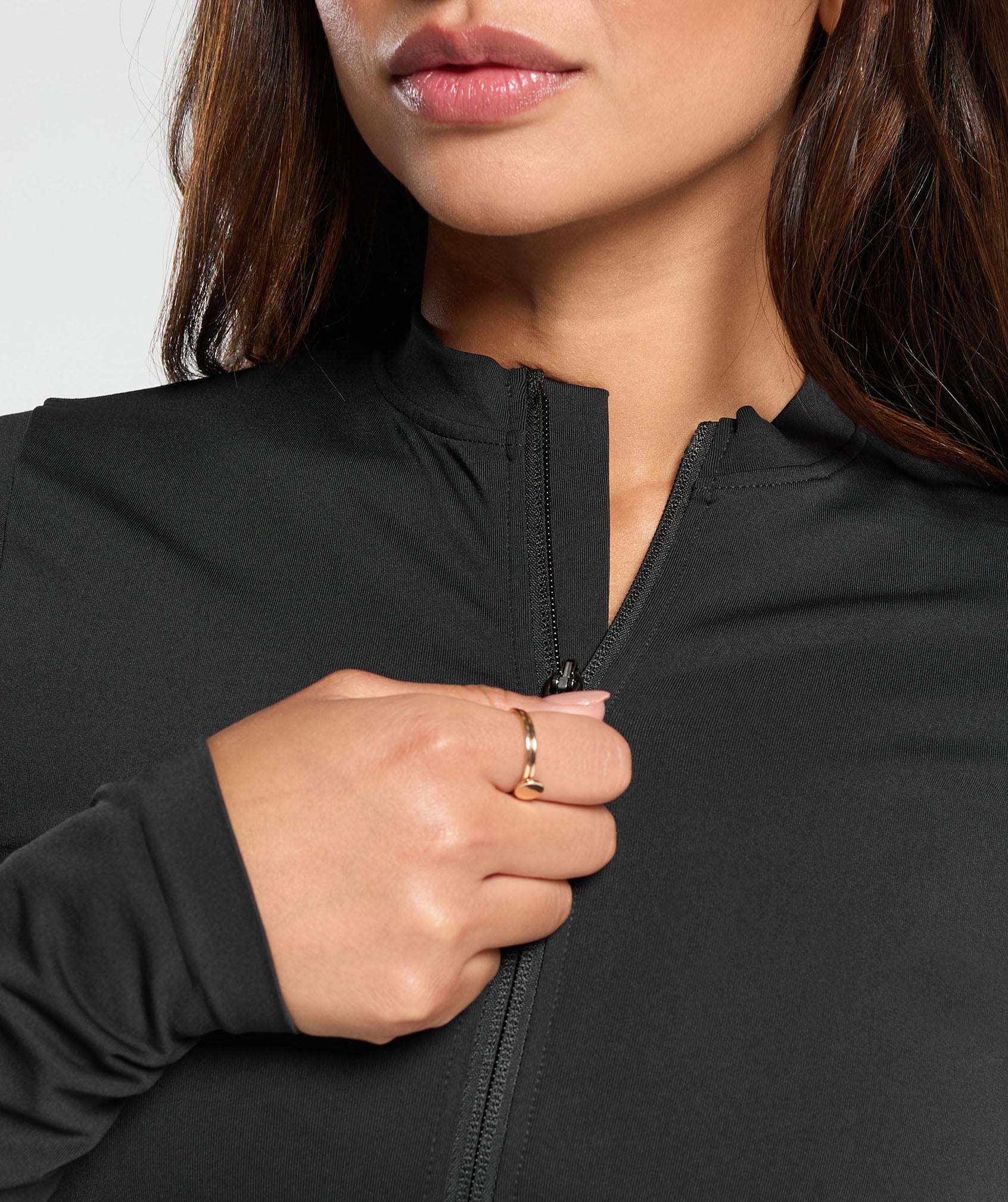 Everyday Seamless Zip Tracktop