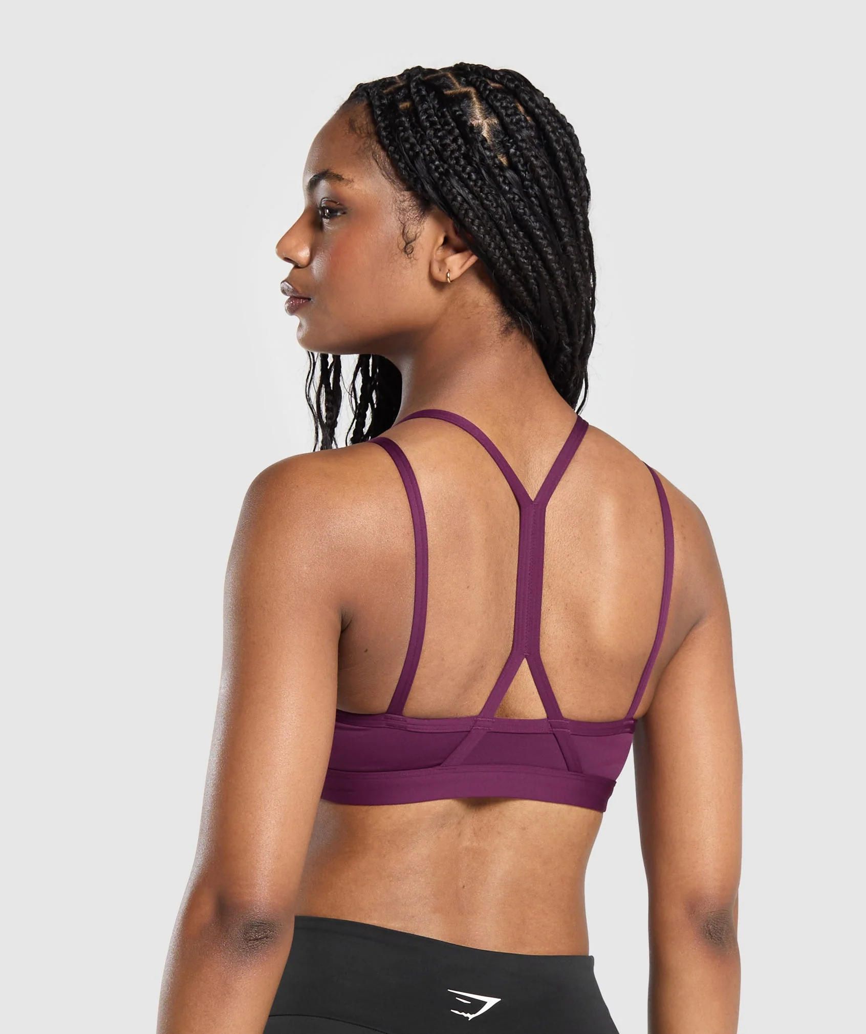 Strap Feature Sports Bra