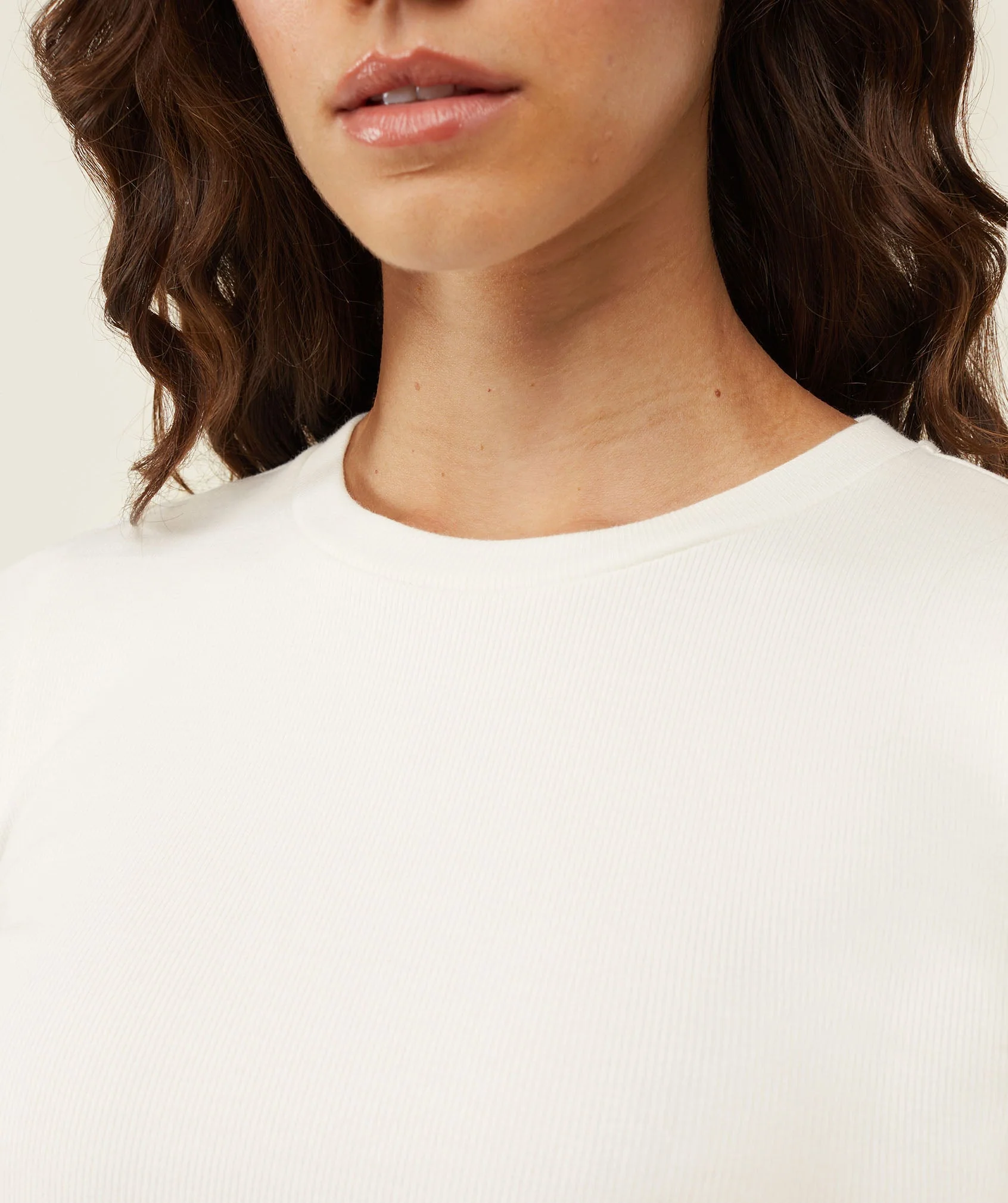 everywear Ribbed Tee