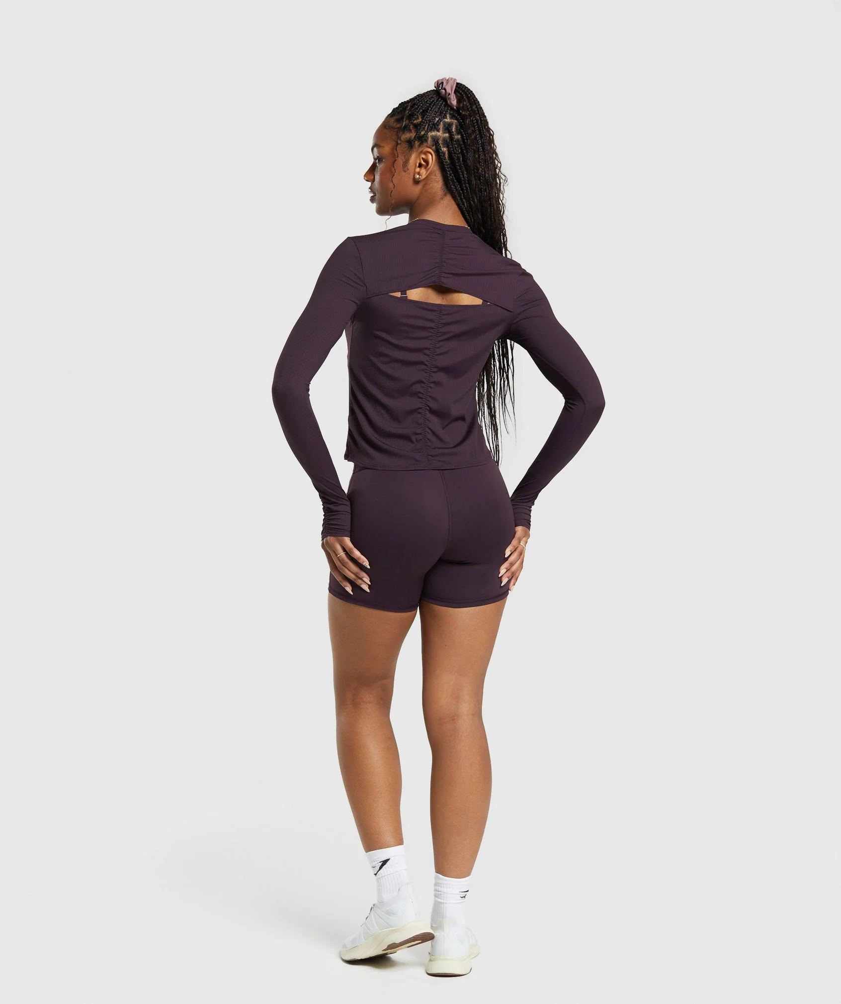 Elevate Long Sleeve Ruched Top