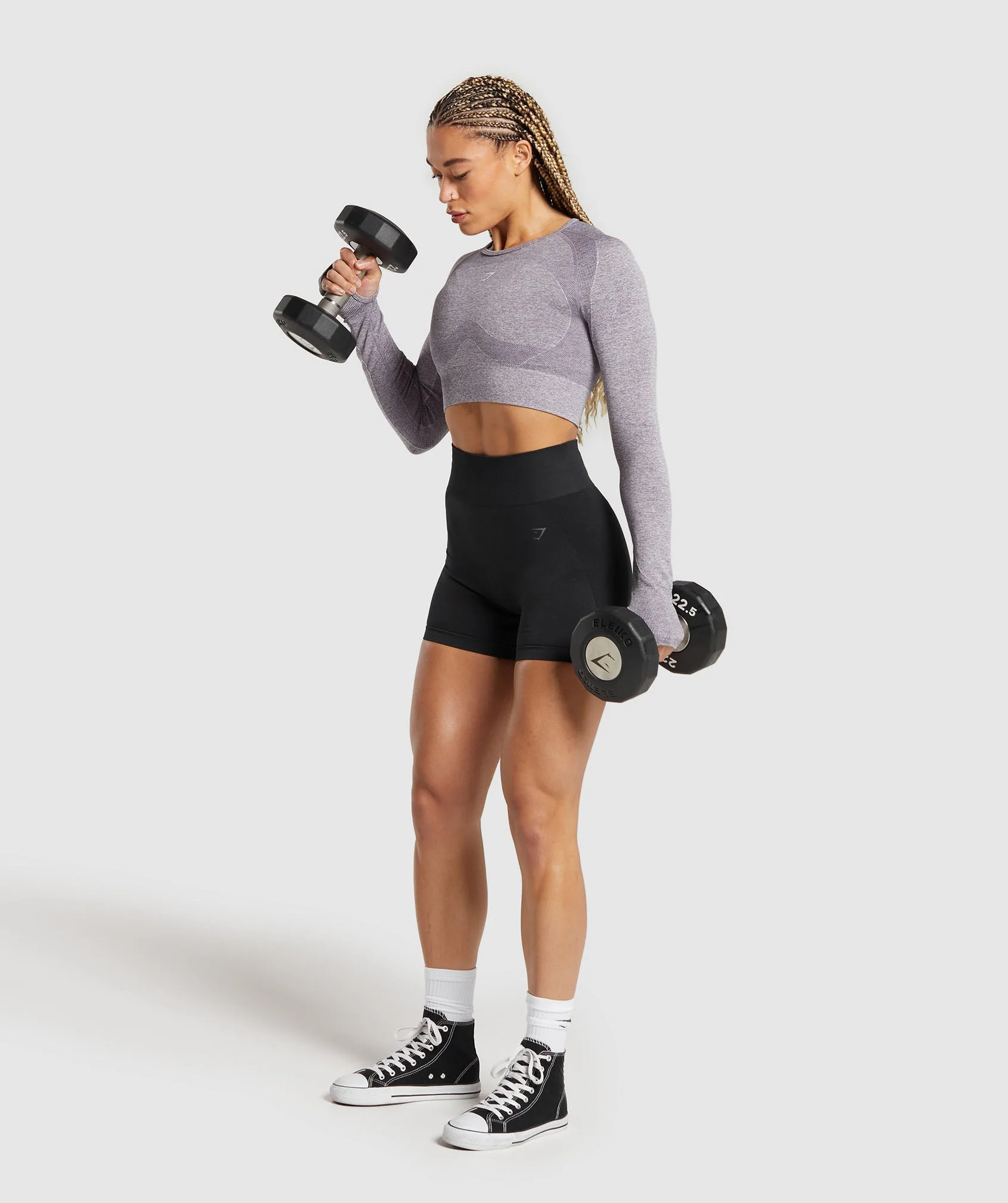 Flex Sports Long Sleeve Crop Top