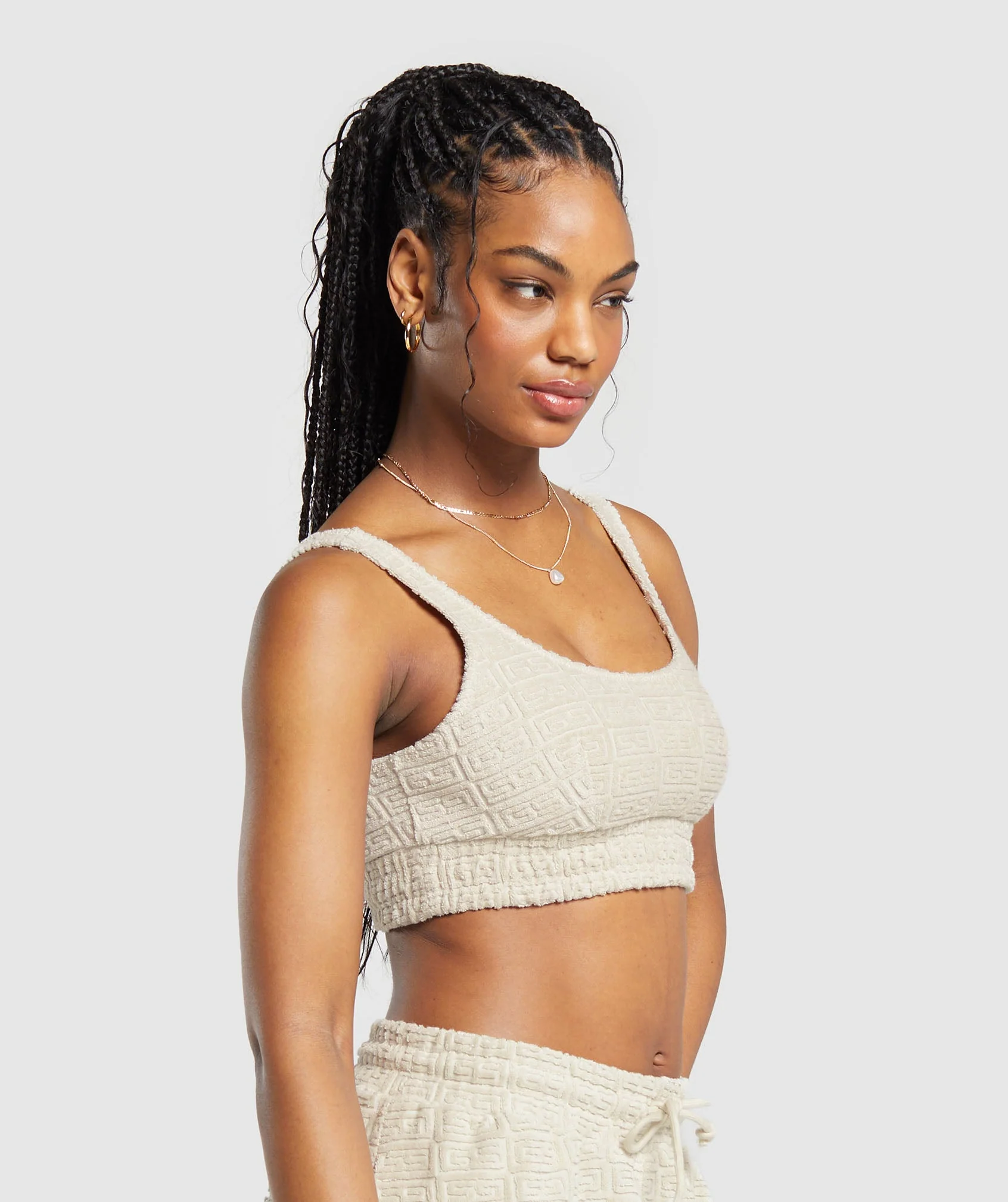 Monogram Towelling Bralette