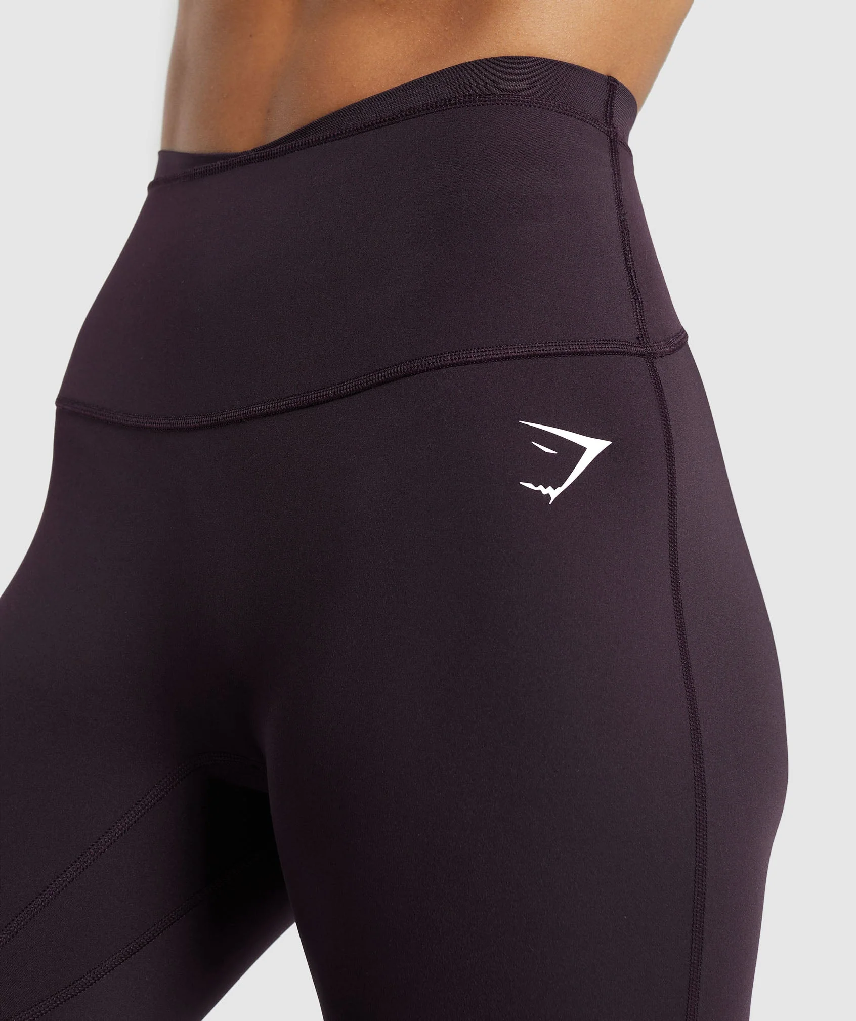 Mesh Waistband Leggings