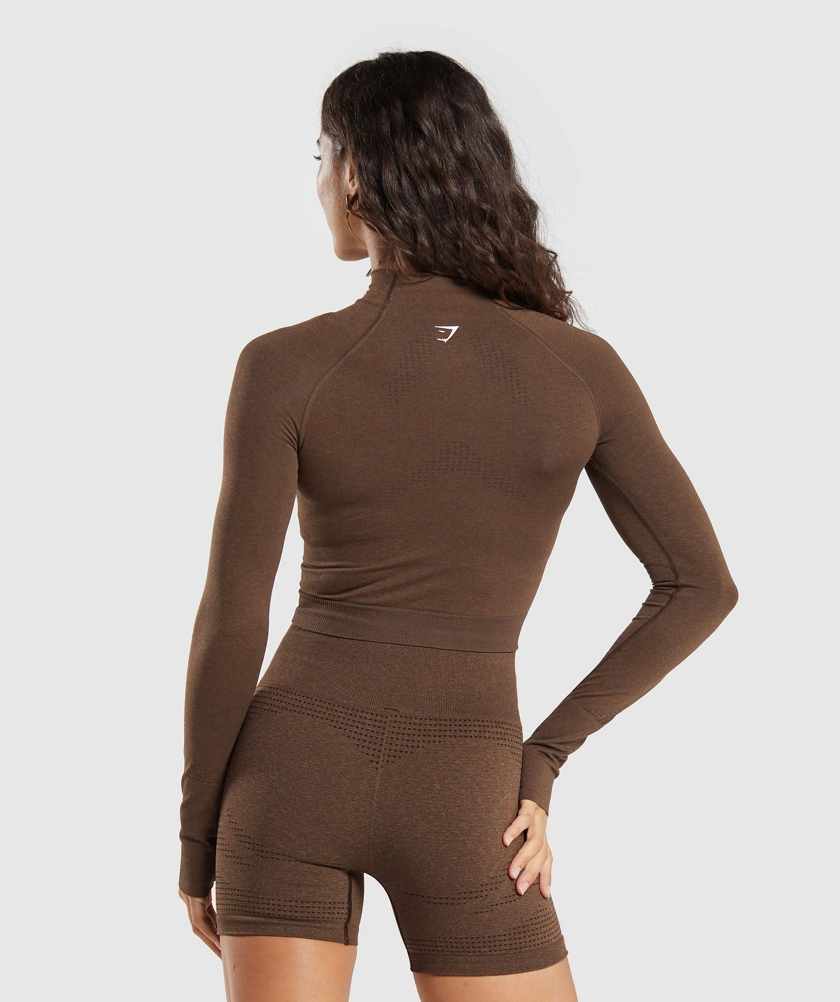 Vital Seamless Midi Zip Pullover