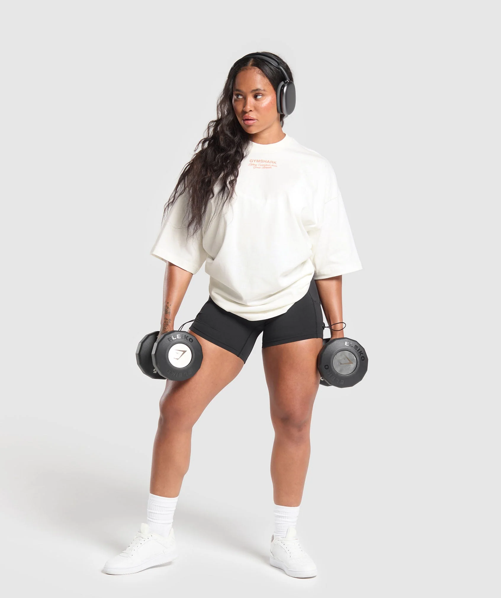 British Iron Heavyweight T-Shirt- Ice Grey