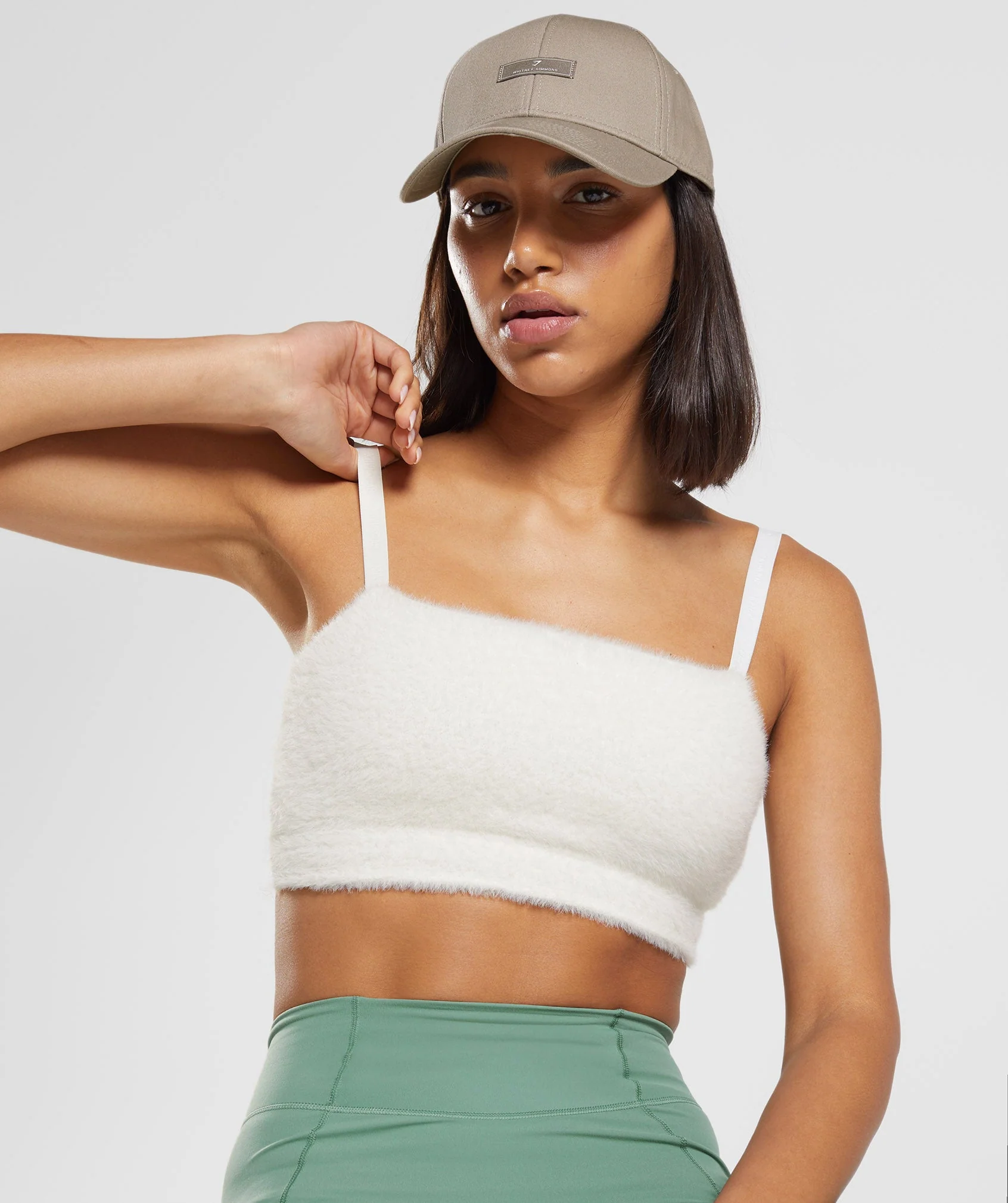 Whitney Eyelash Knit Bandeau