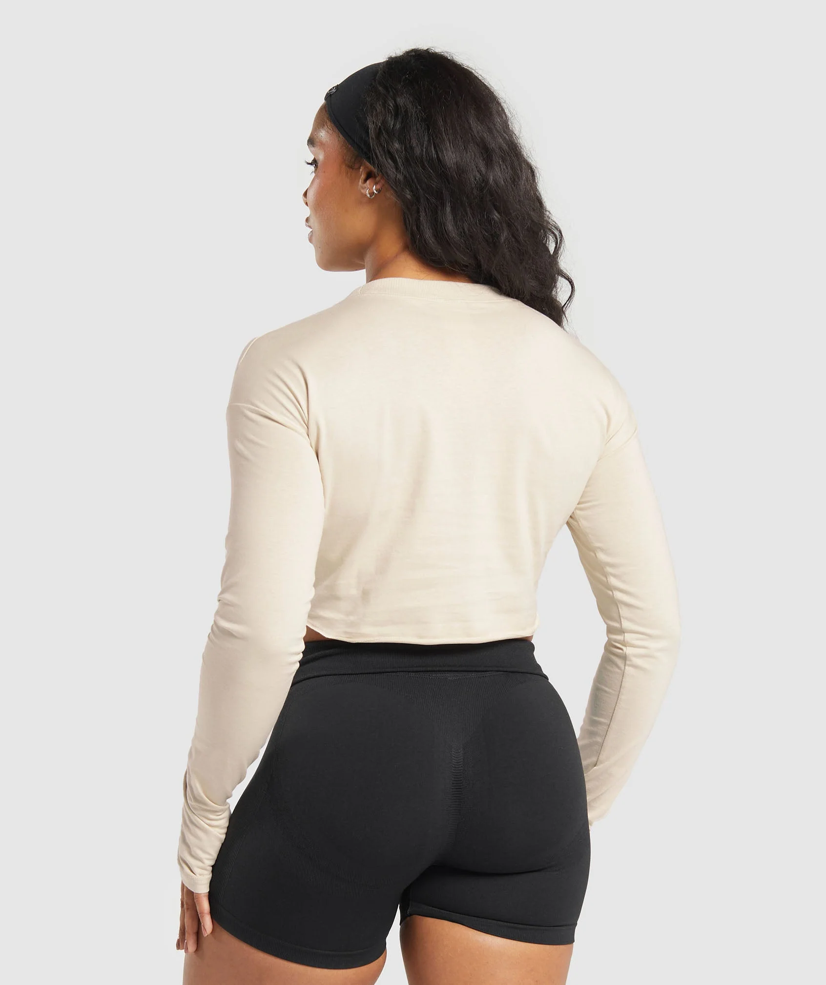 Lifting Long Sleeve Crop Top