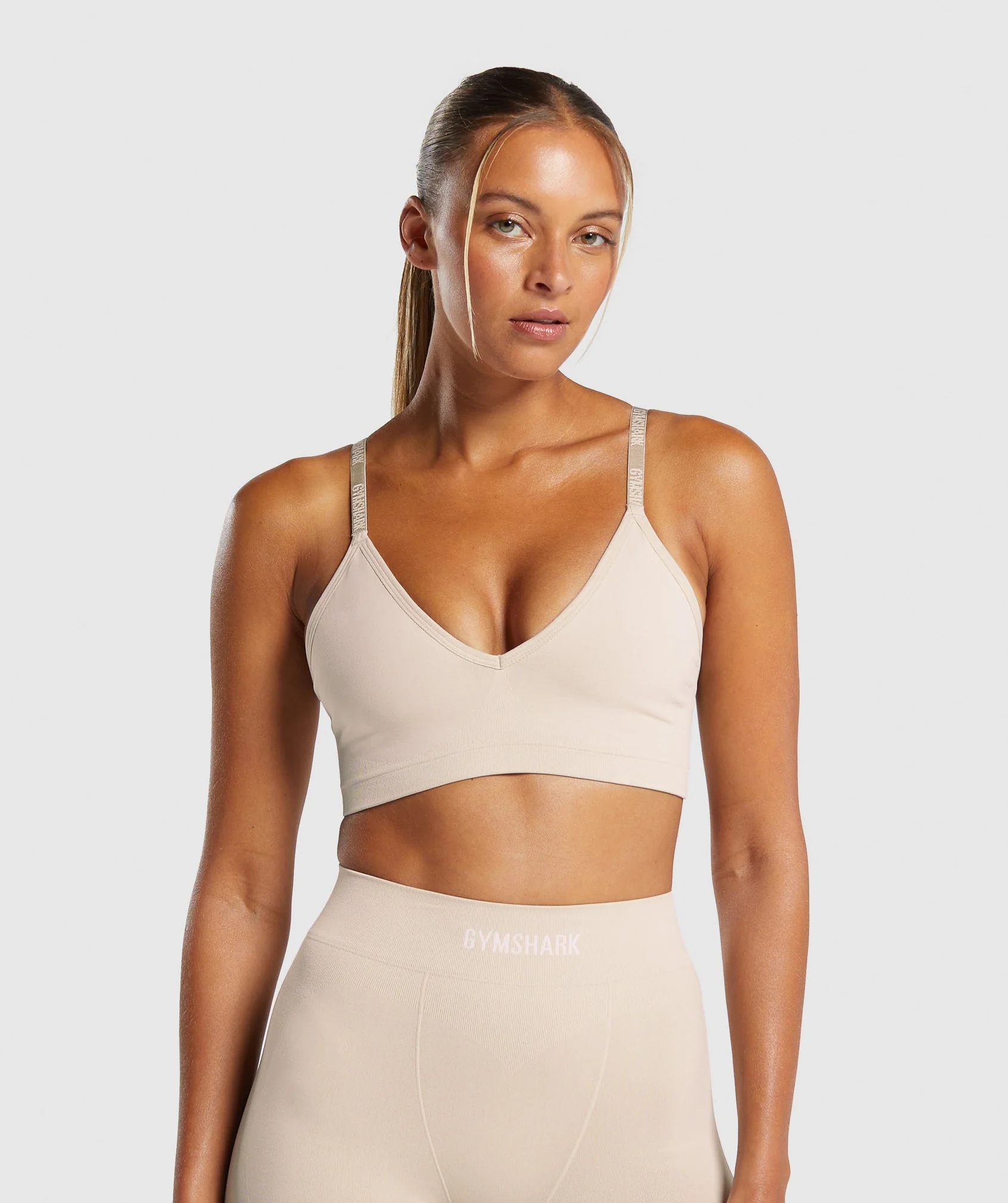 Seamless V Neck Bralette