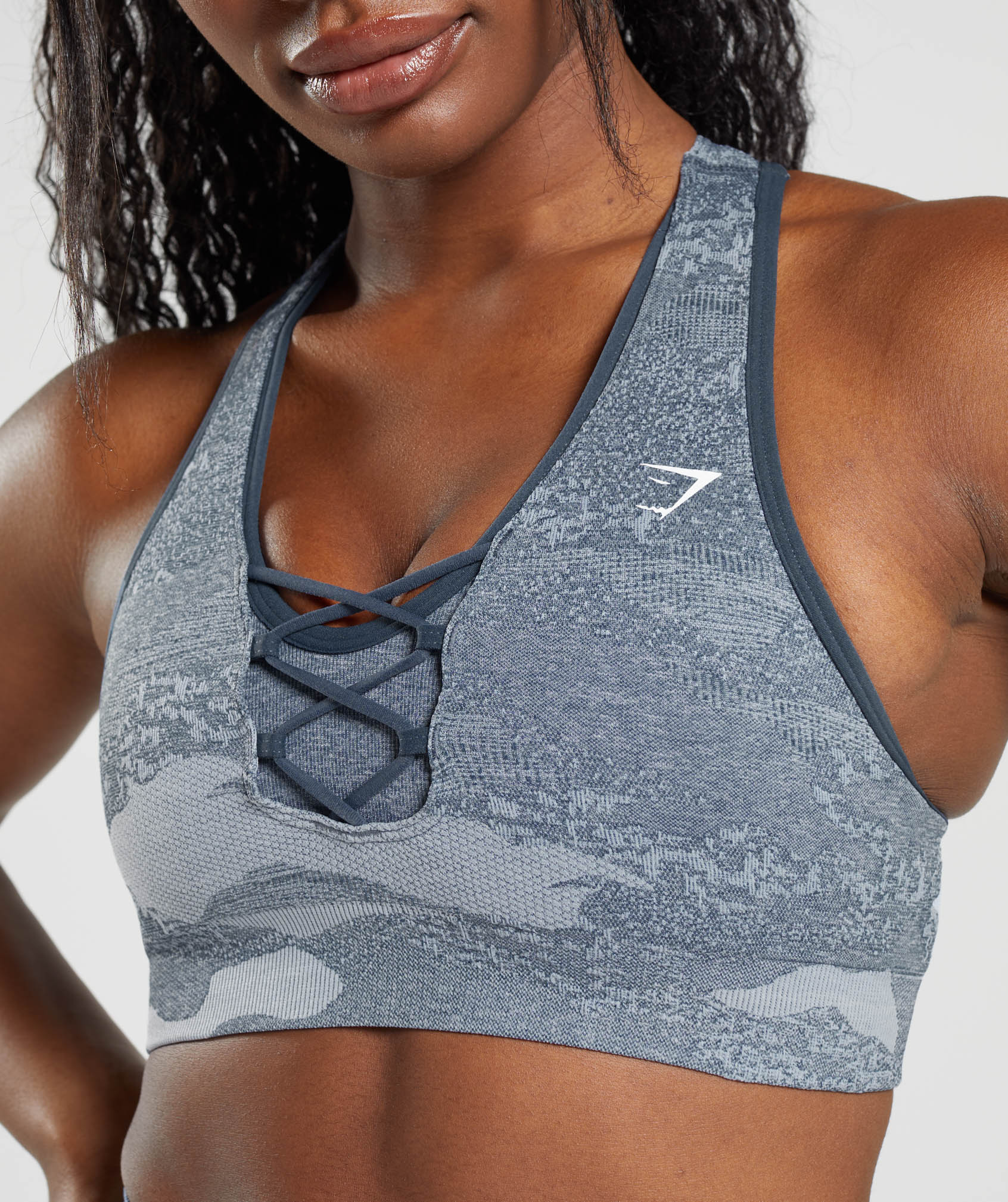 Adapt Camo Seamless Sports Bra