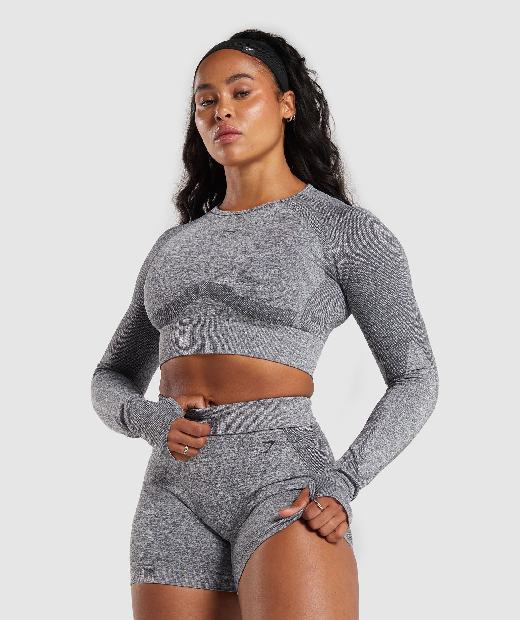 Flex Long Sleeve Crop Top
