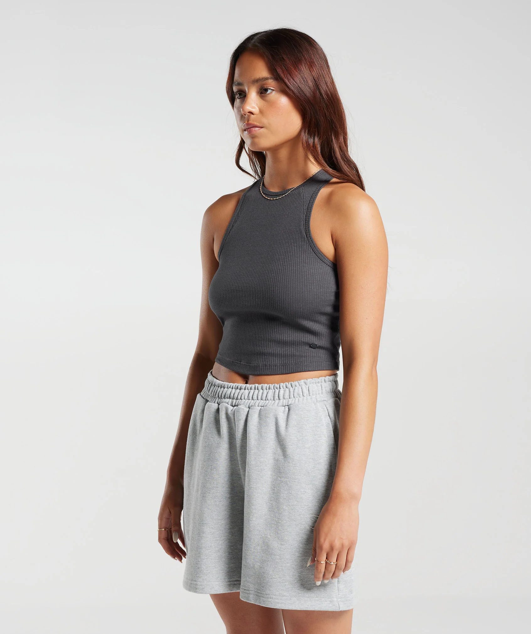 Cotton Rib Midi Tank