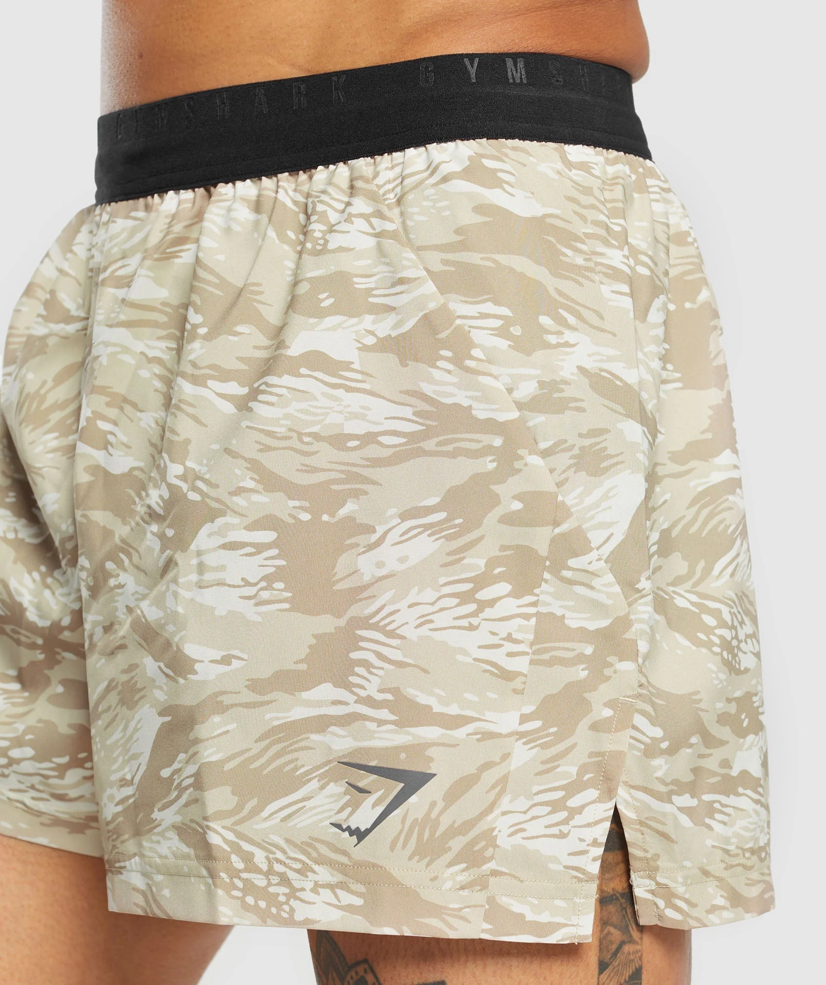 Sport Printed Run 3" Shorts