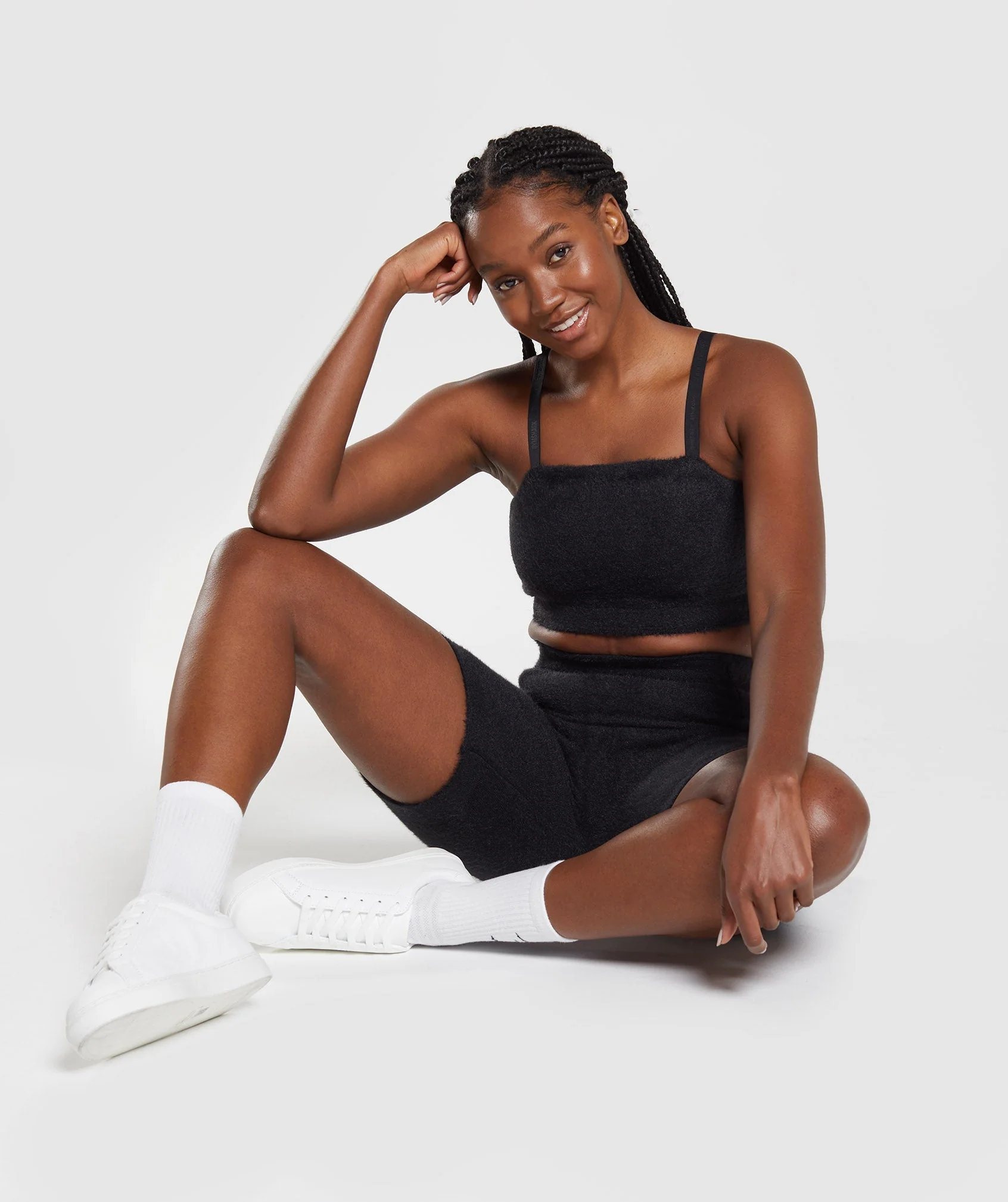 Whitney Eyelash Knit Bandeau