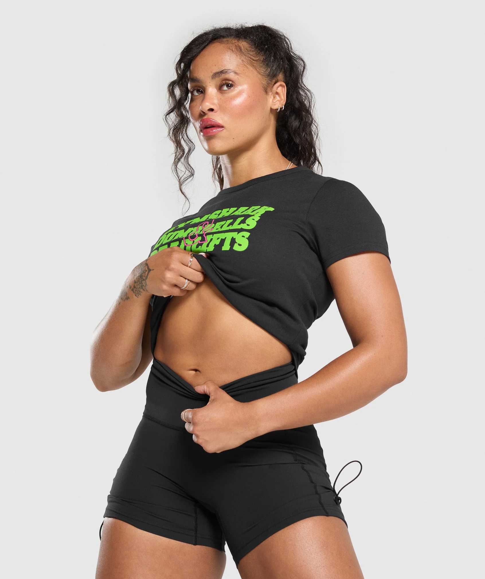 Dumbells & Deadlifts Baby Tee