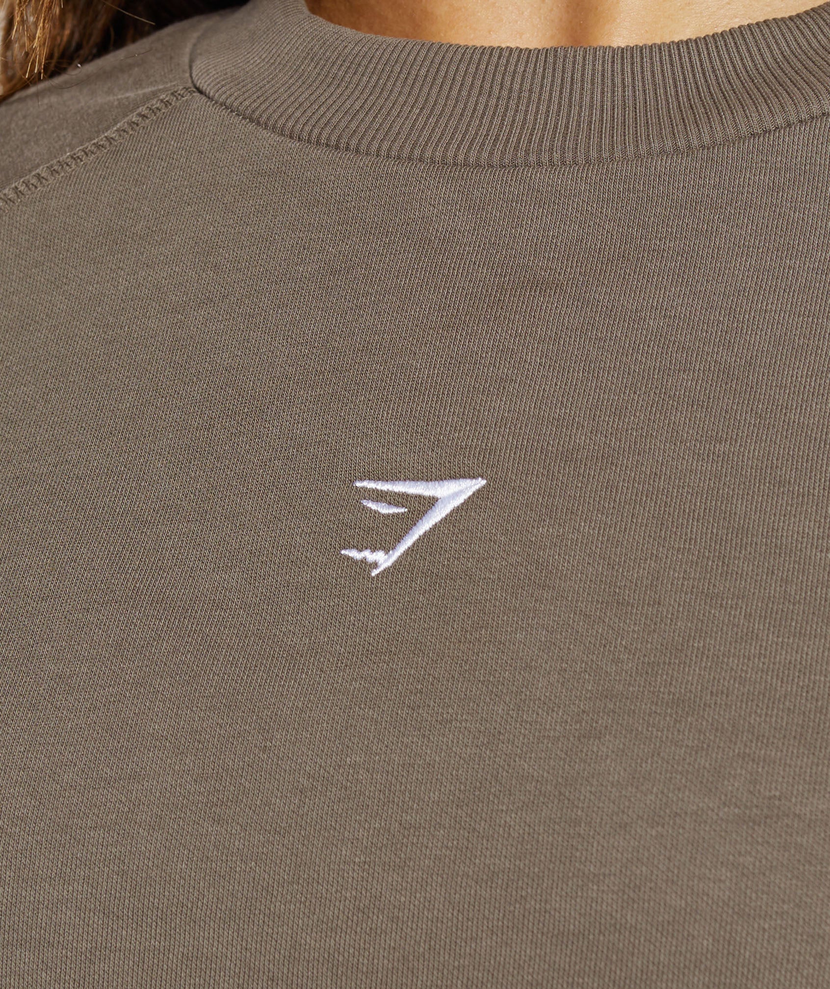 Training Fleece Cropped Sweatshirt