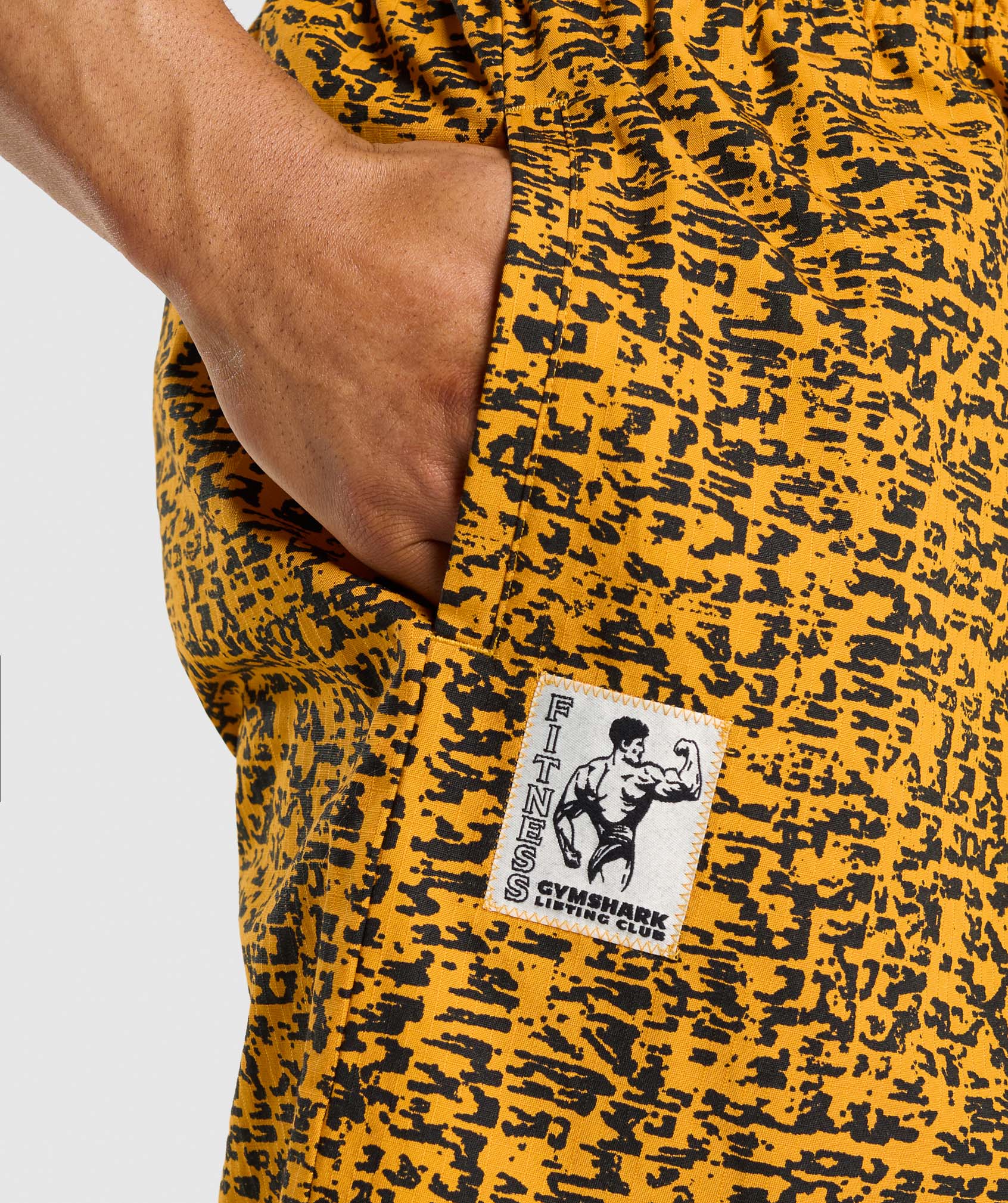 Printed Pumper Pants