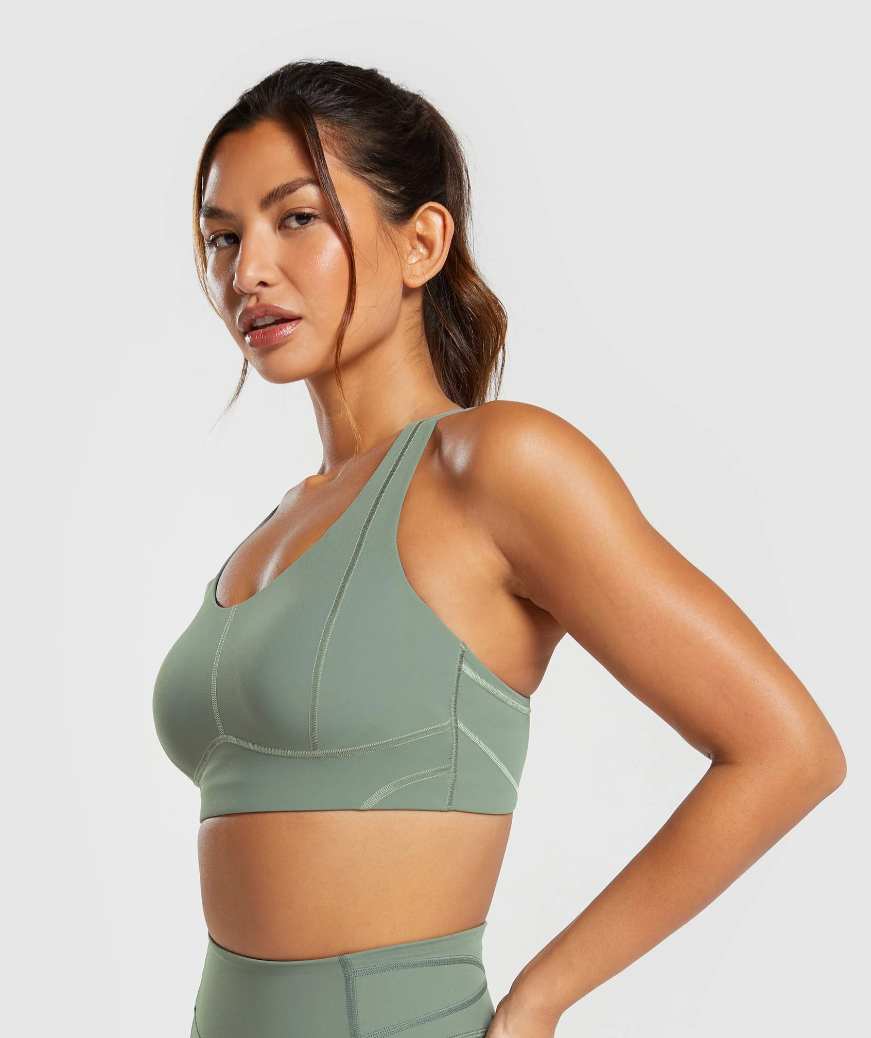 Stitch Feature Sports Bra