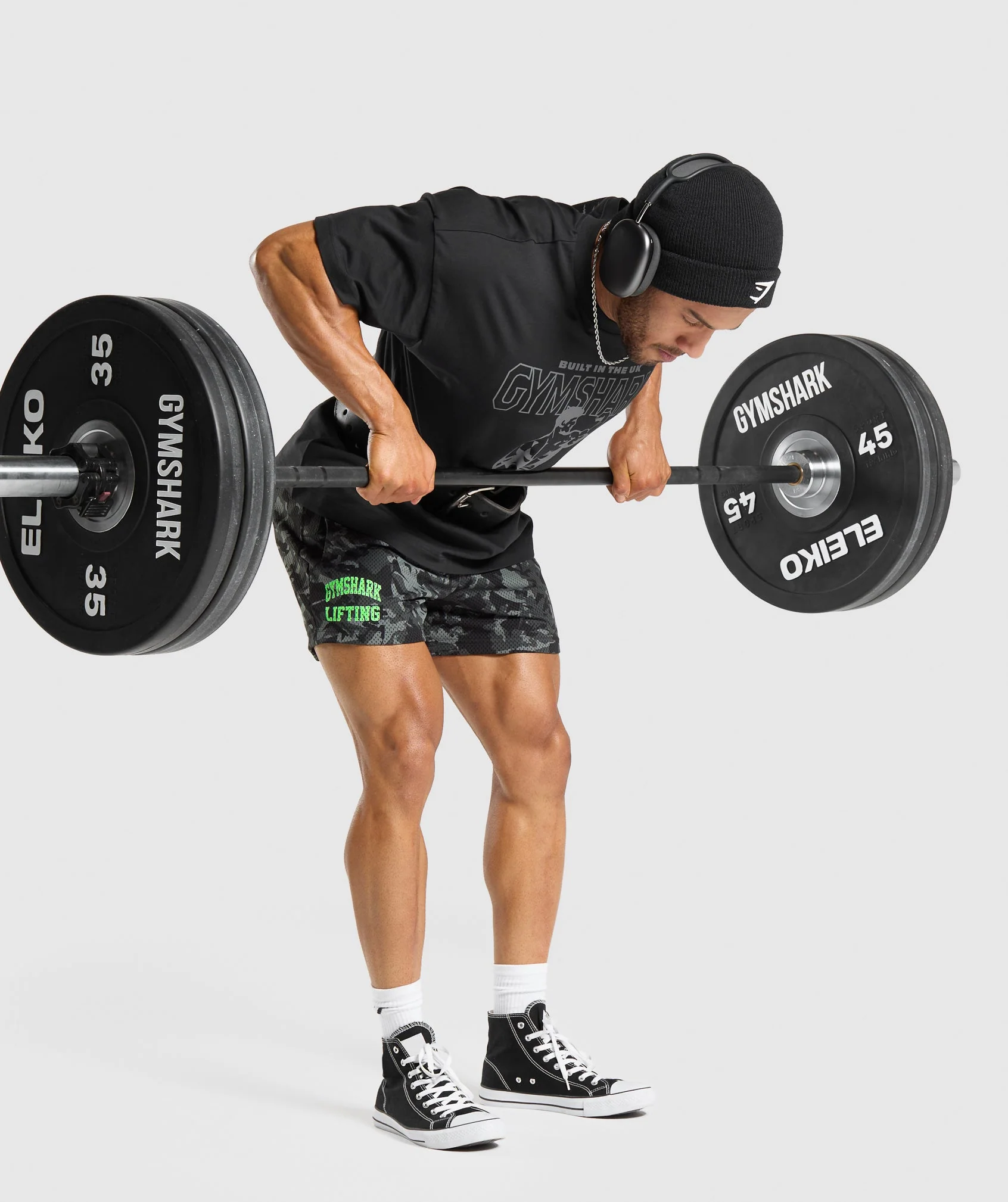 Printed Lifting Mesh 5" Shorts